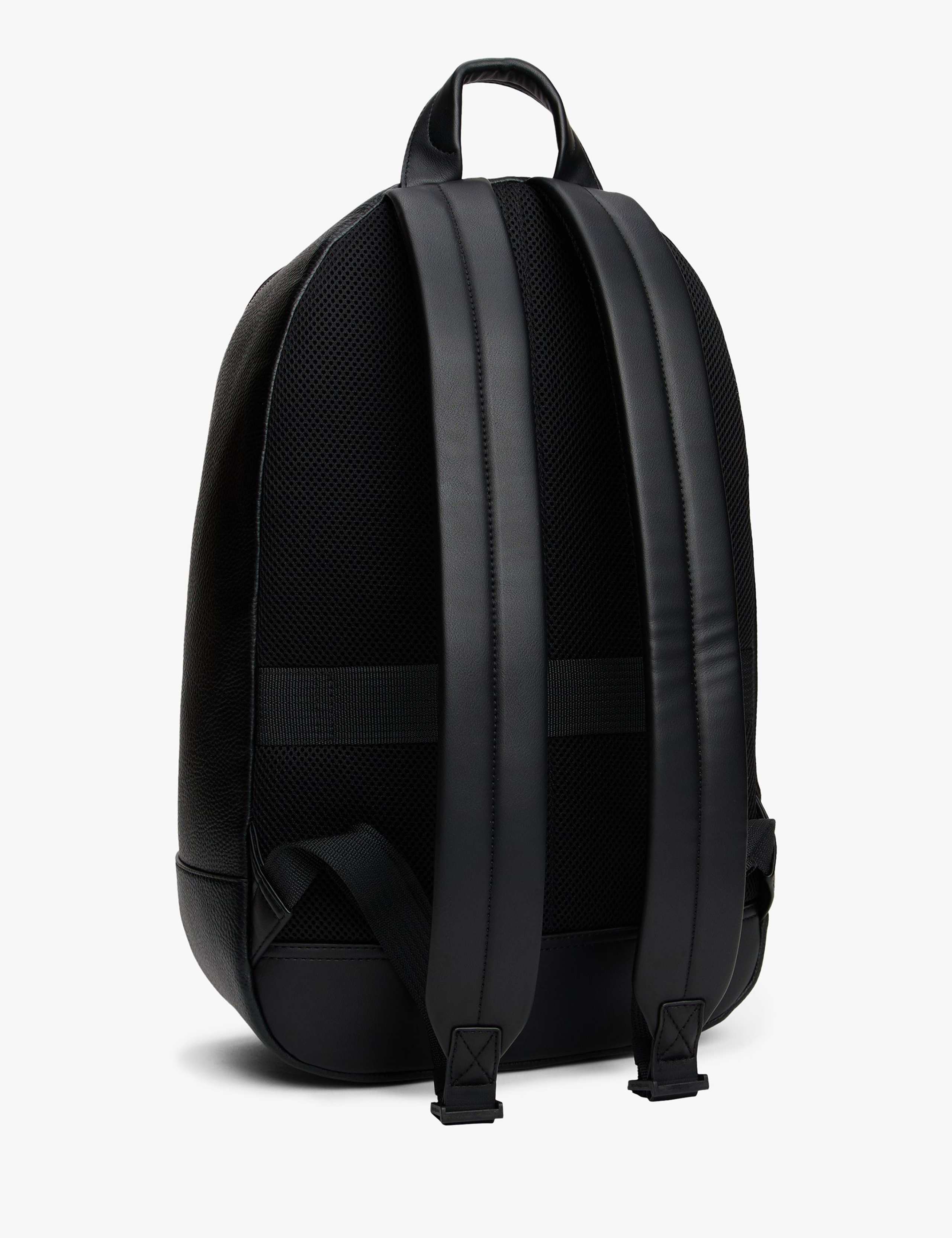 Faux Leather Pebble Grain Backpack 2 of 5