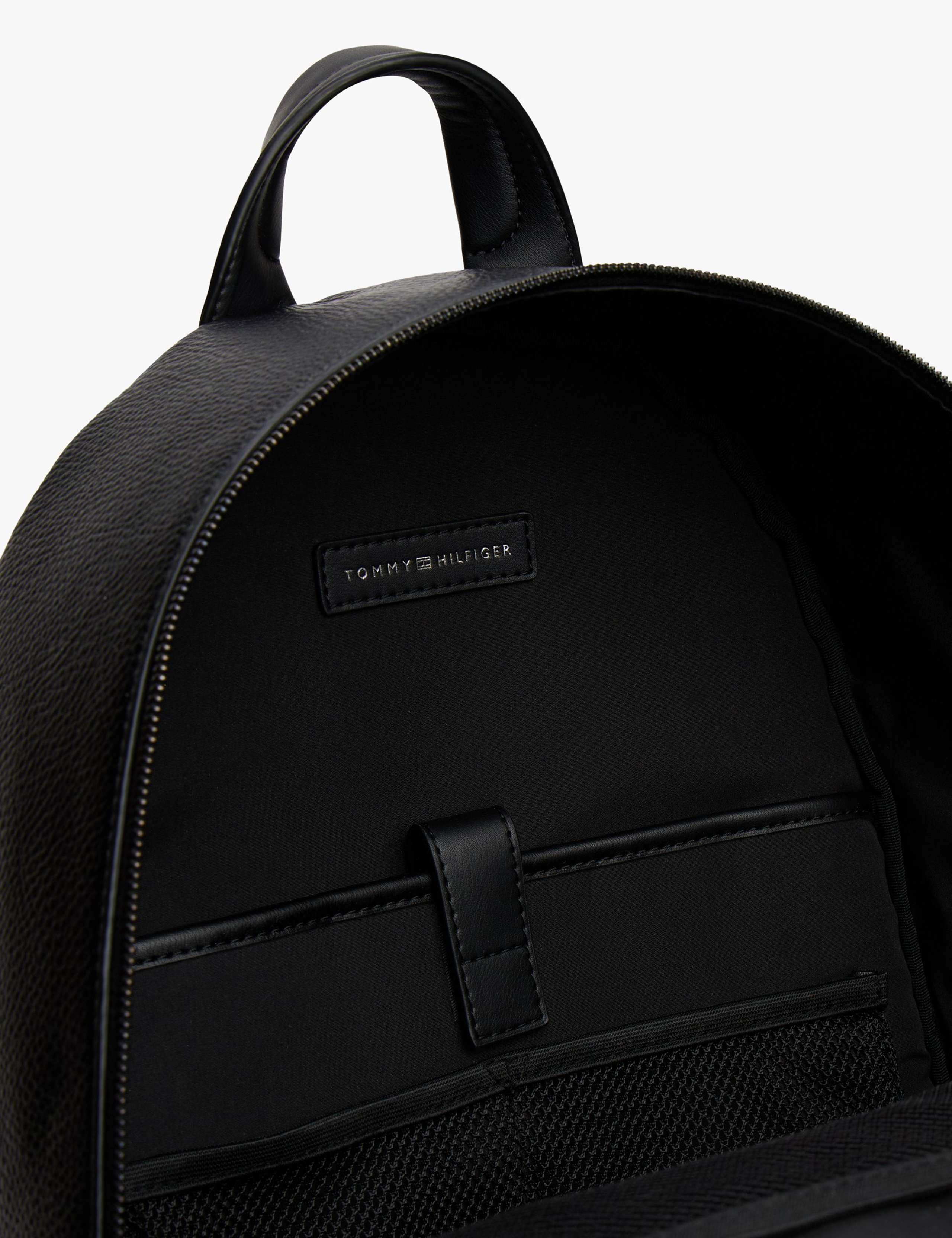 Faux Leather Pebble Grain Backpack 4 of 5