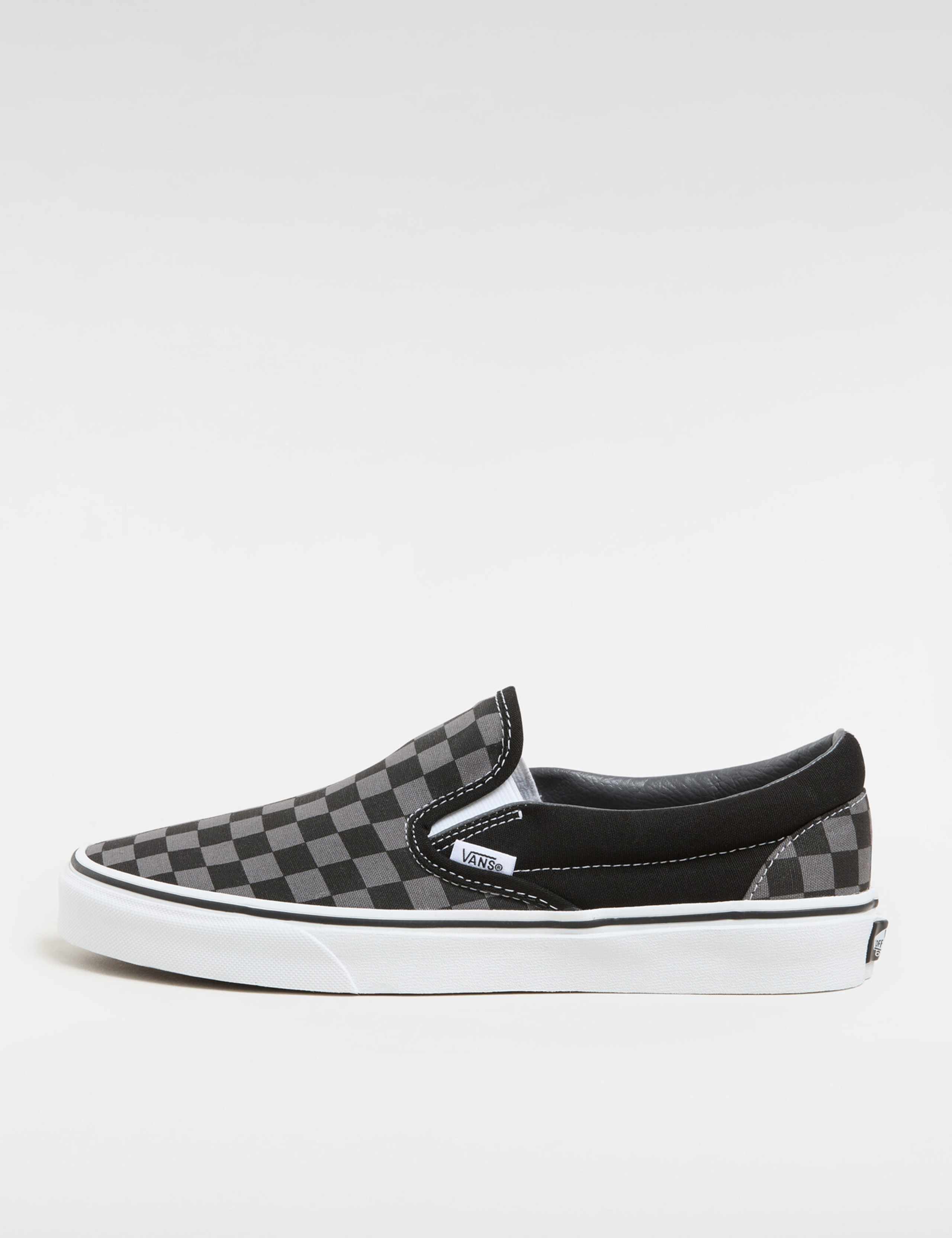 Classic Slip-On Canvas Checkerboard Trainers 3 of 5