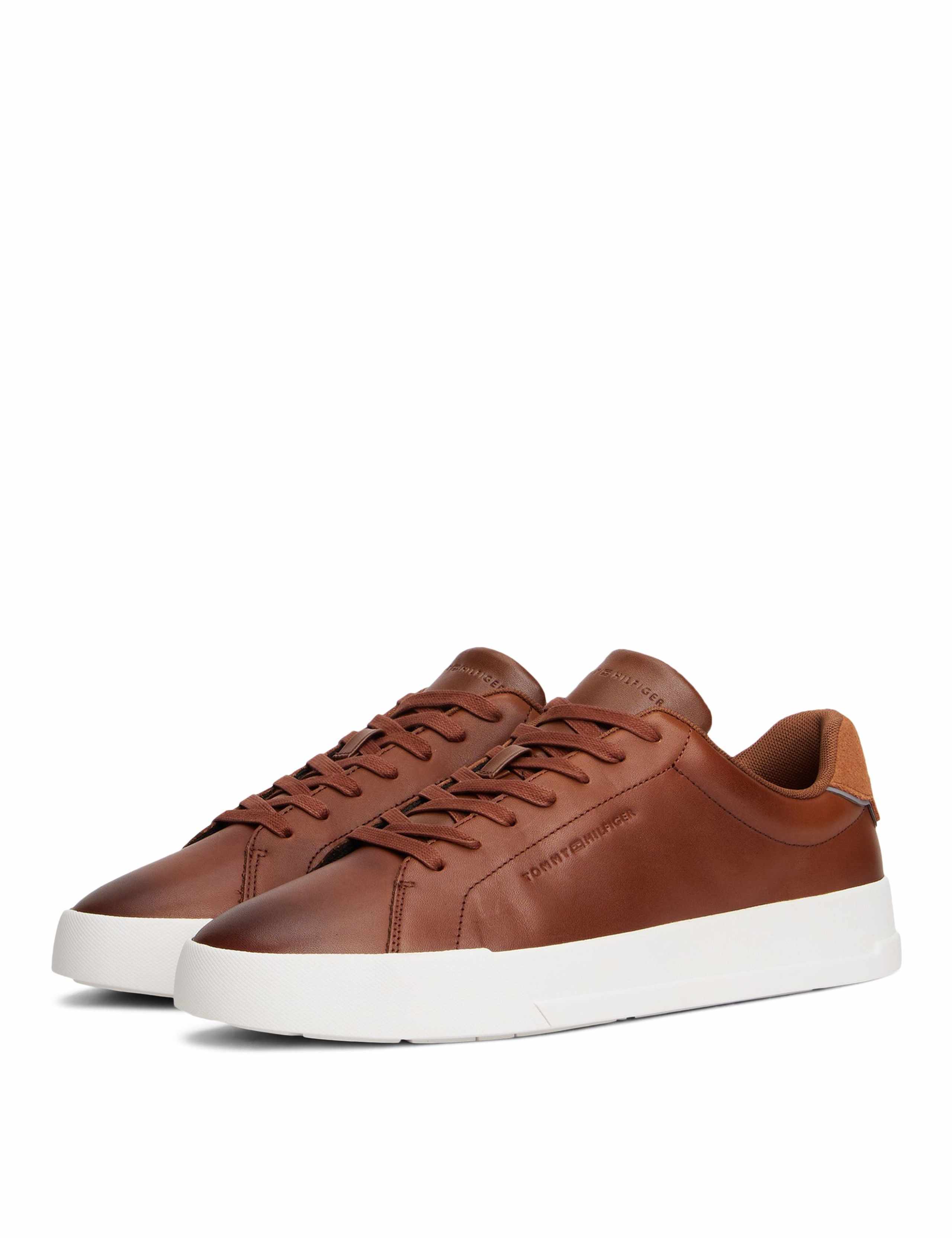 TH Court Core Leather Trainers 3 of 7