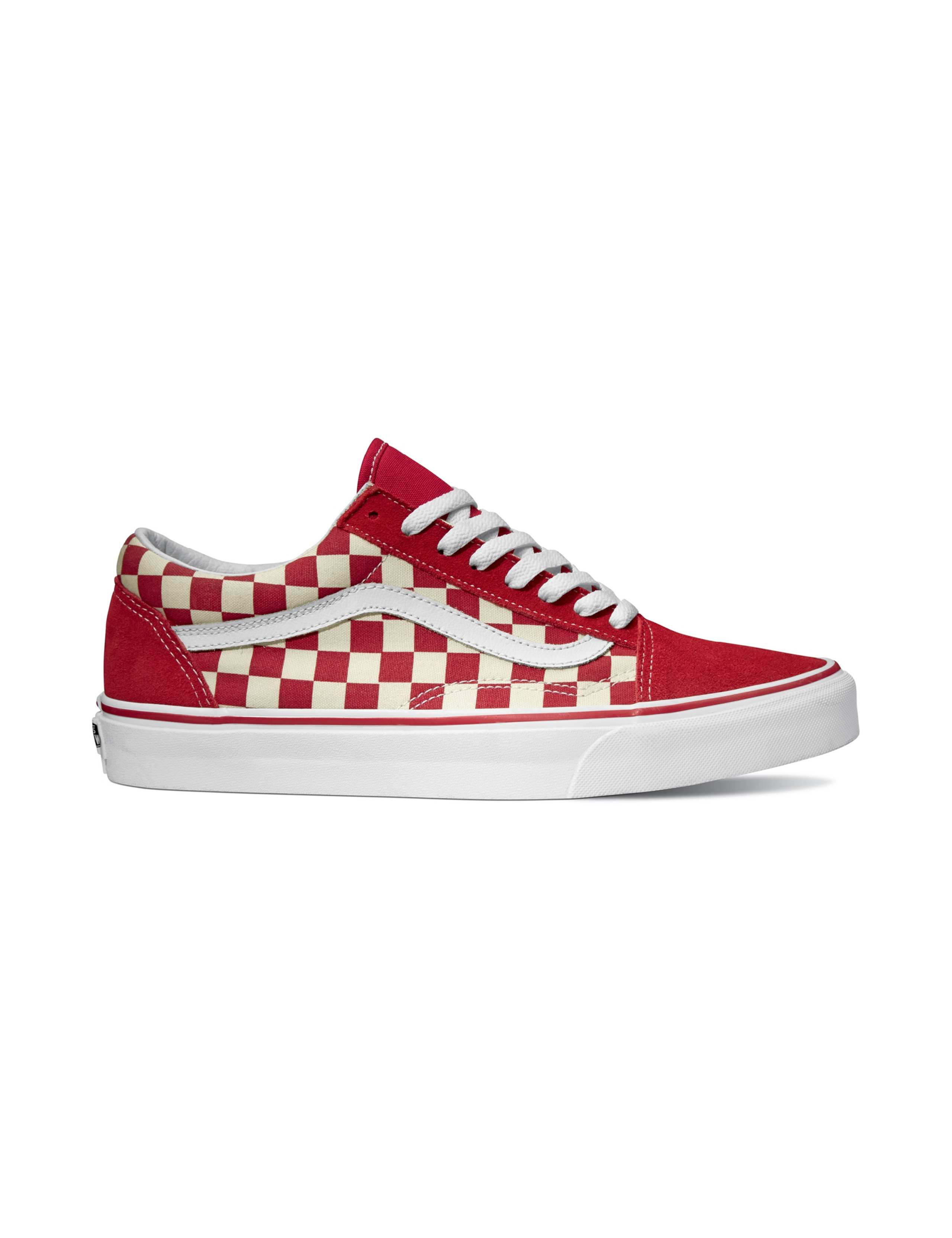 Old Skool Suede Checked Trainers 1 of 1