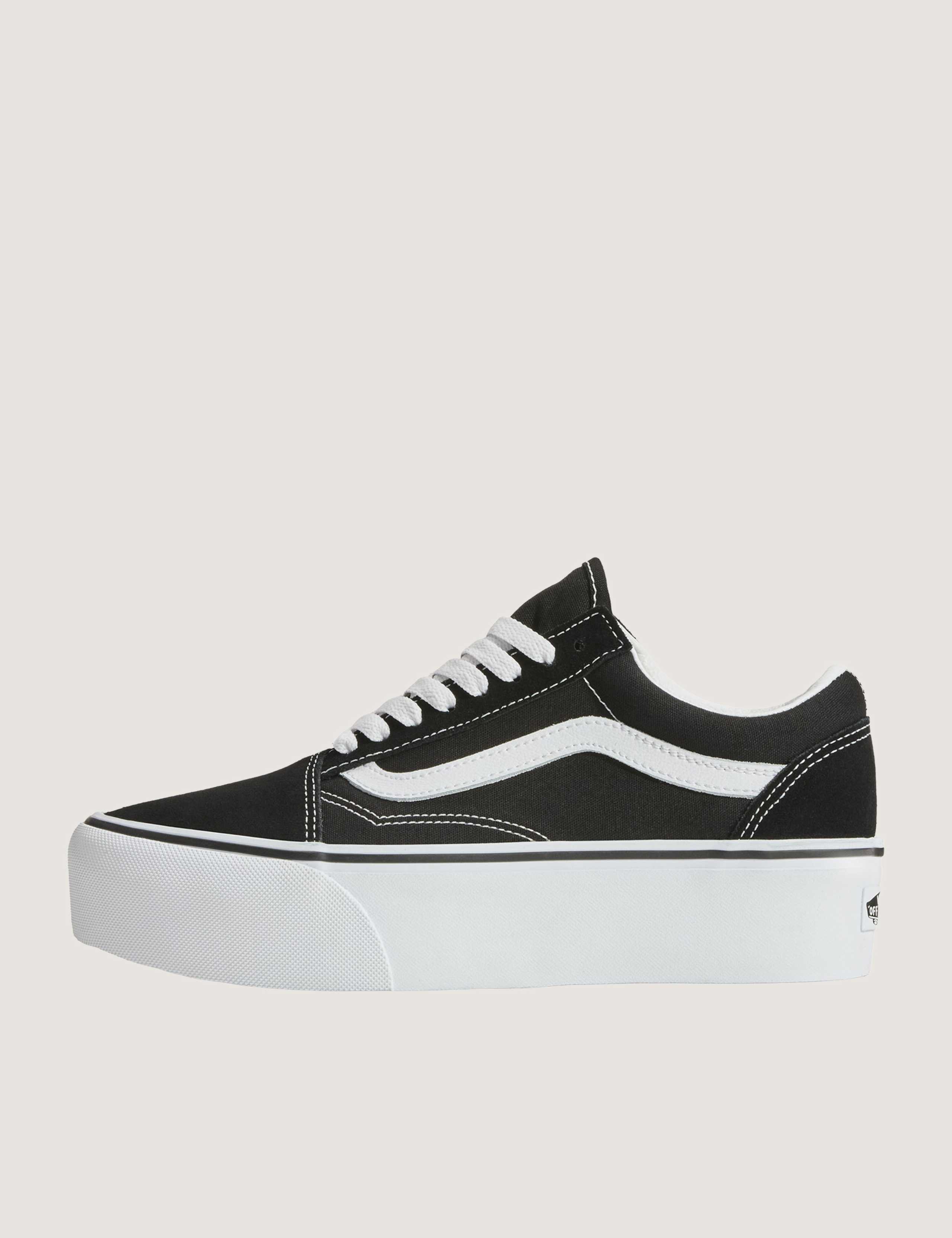 Old Skool Stackform Suede Lace Up Trainers 1 of 4