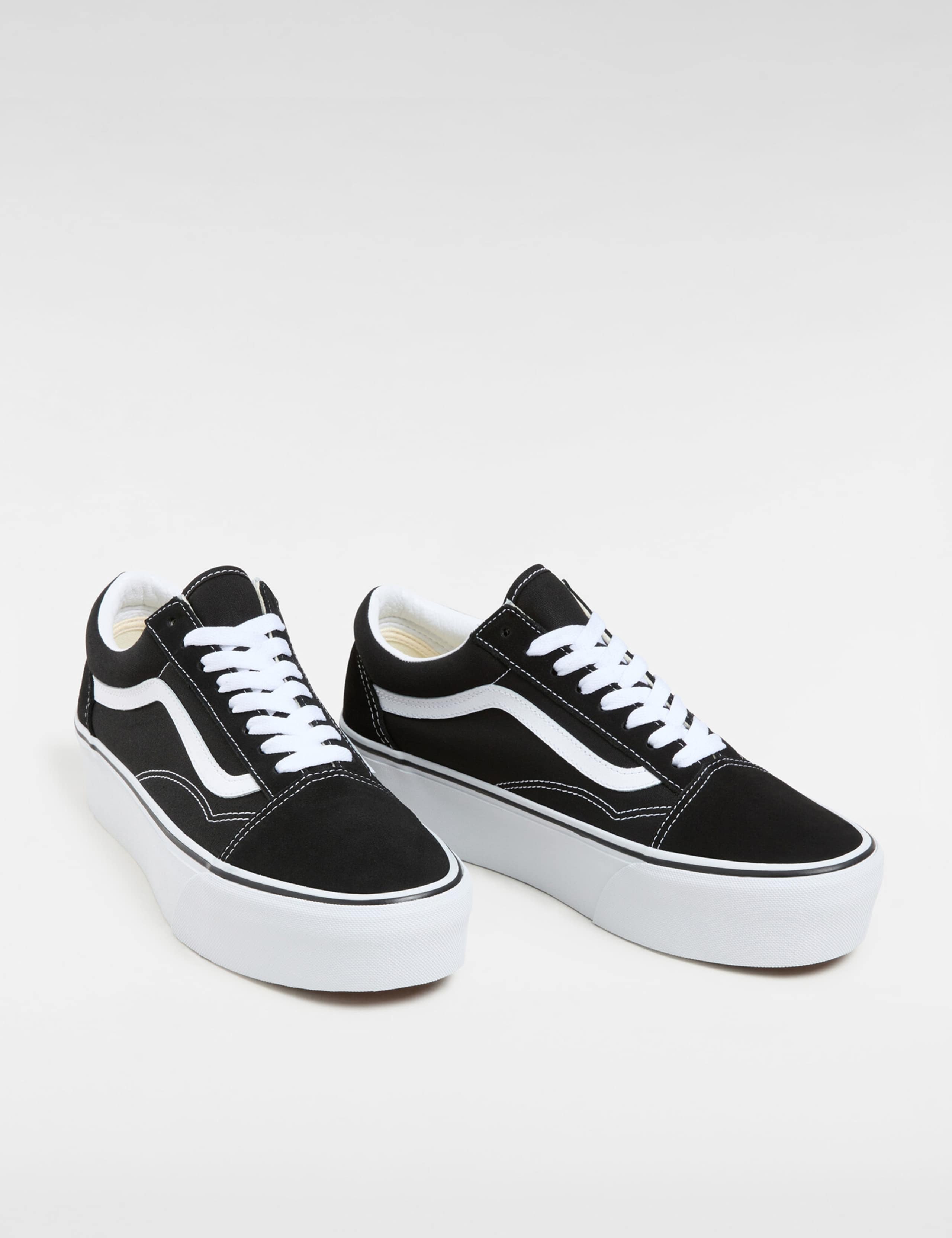Old Skool Stackform Suede Lace Up Trainers 3 of 4