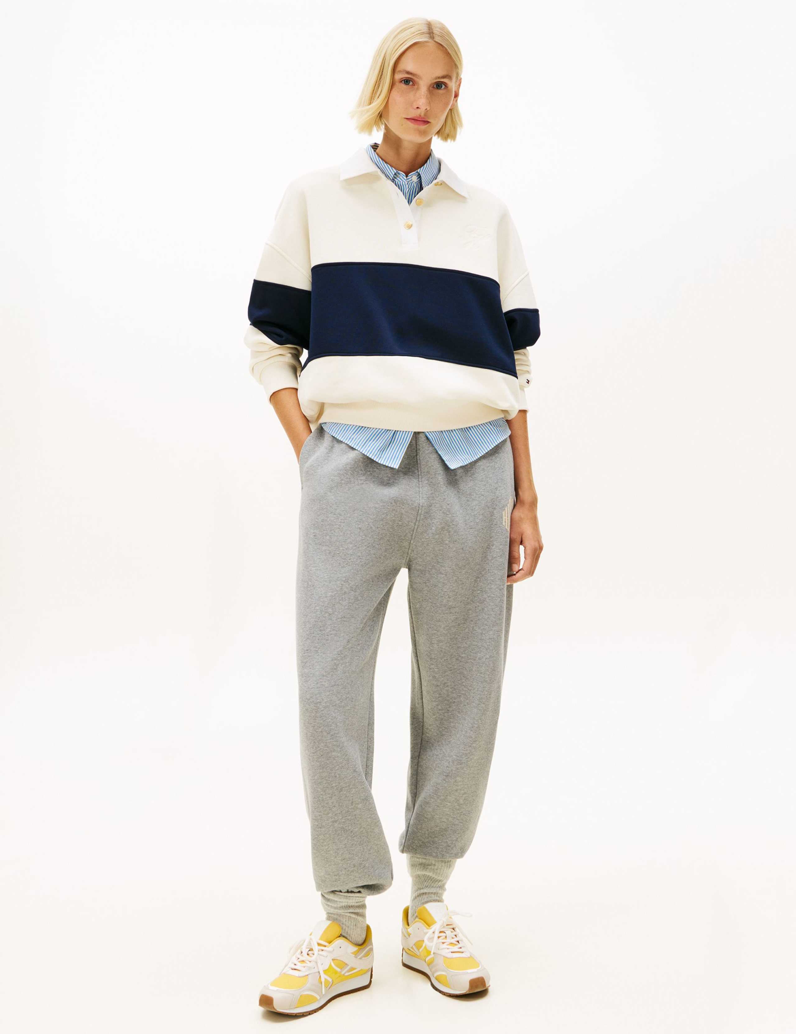 Cotton Rich Rugby Sweatshirt 3 of 5