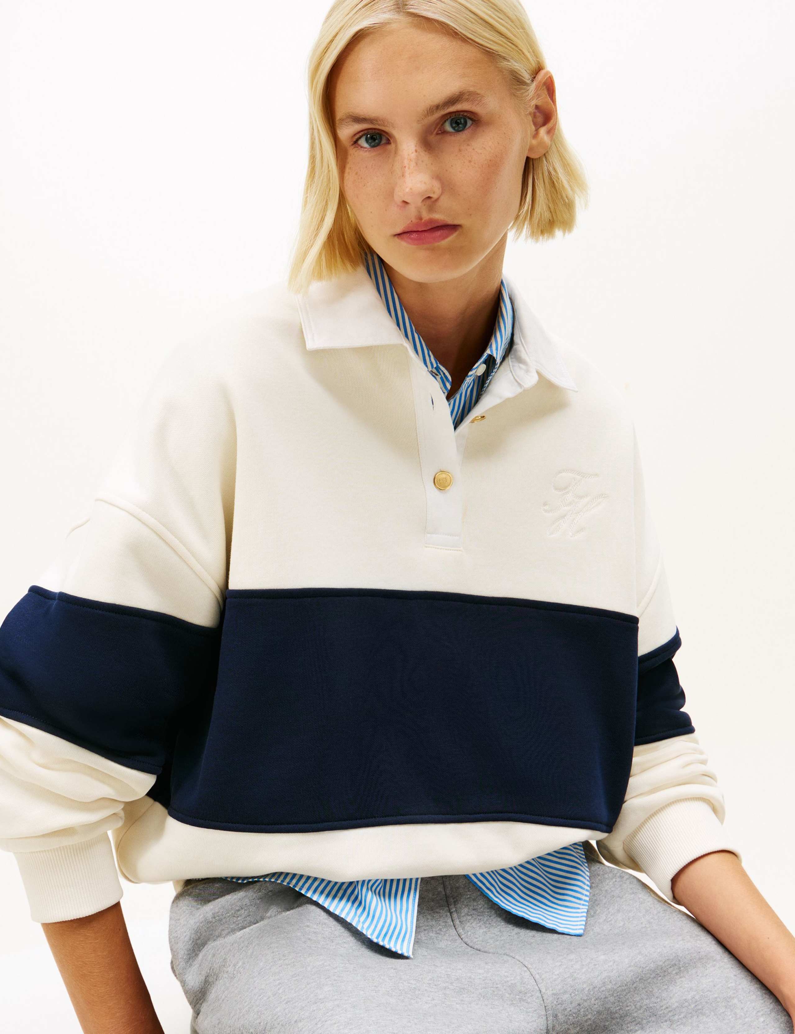 Cotton Rich Rugby Sweatshirt 5 of 5