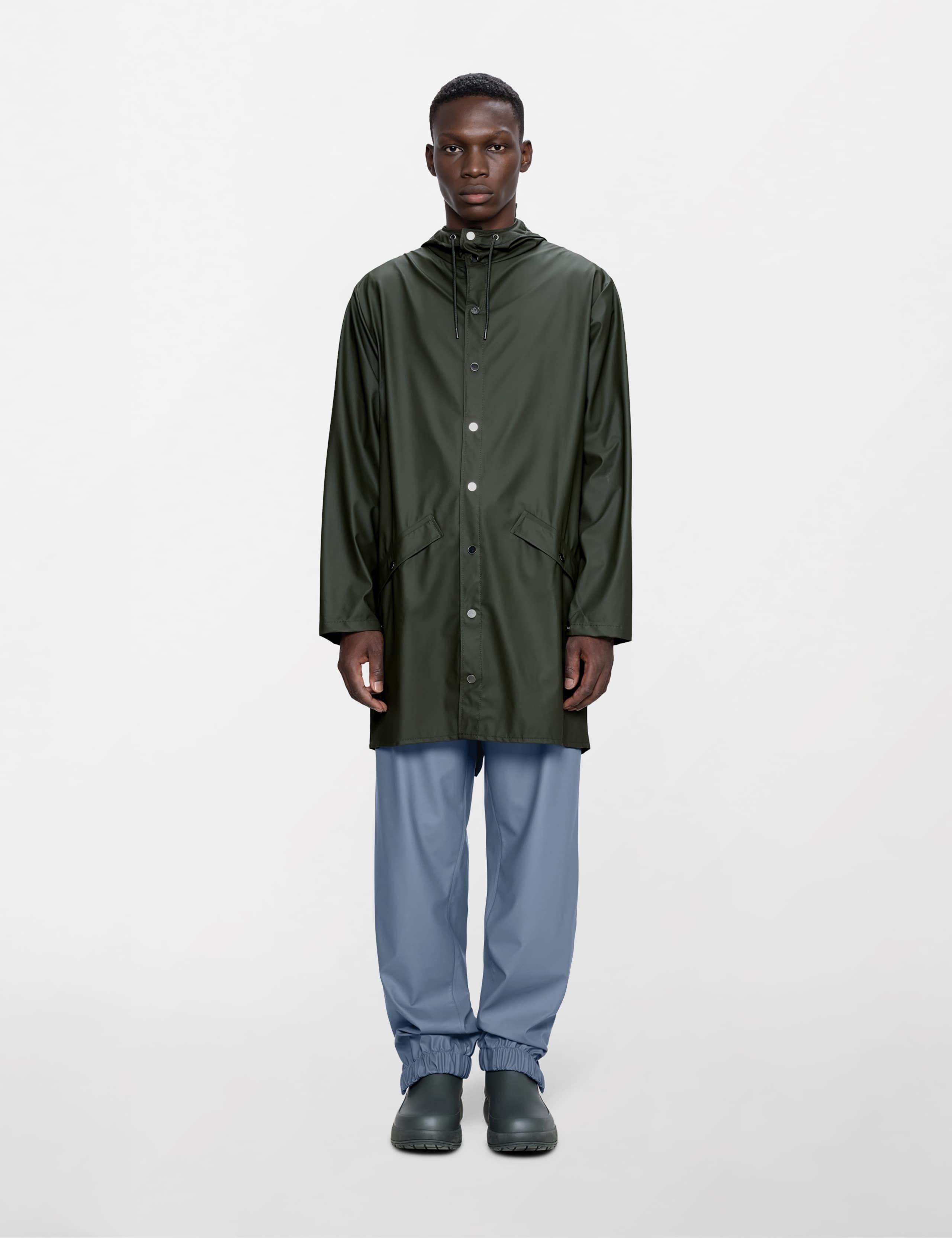 Long Waterproof Hooded Jacket 3 of 6