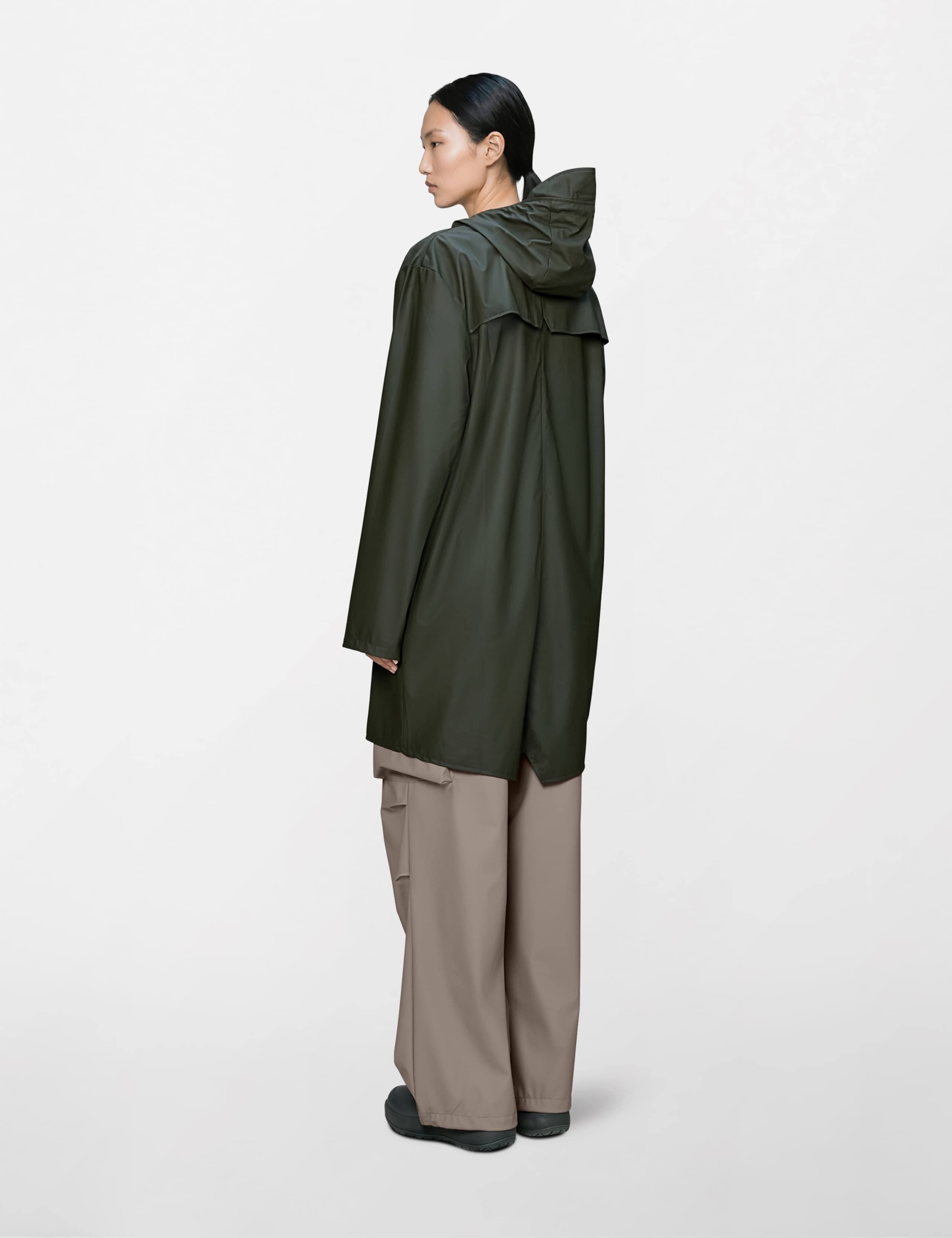 Long Waterproof Hooded Jacket 4 of 6