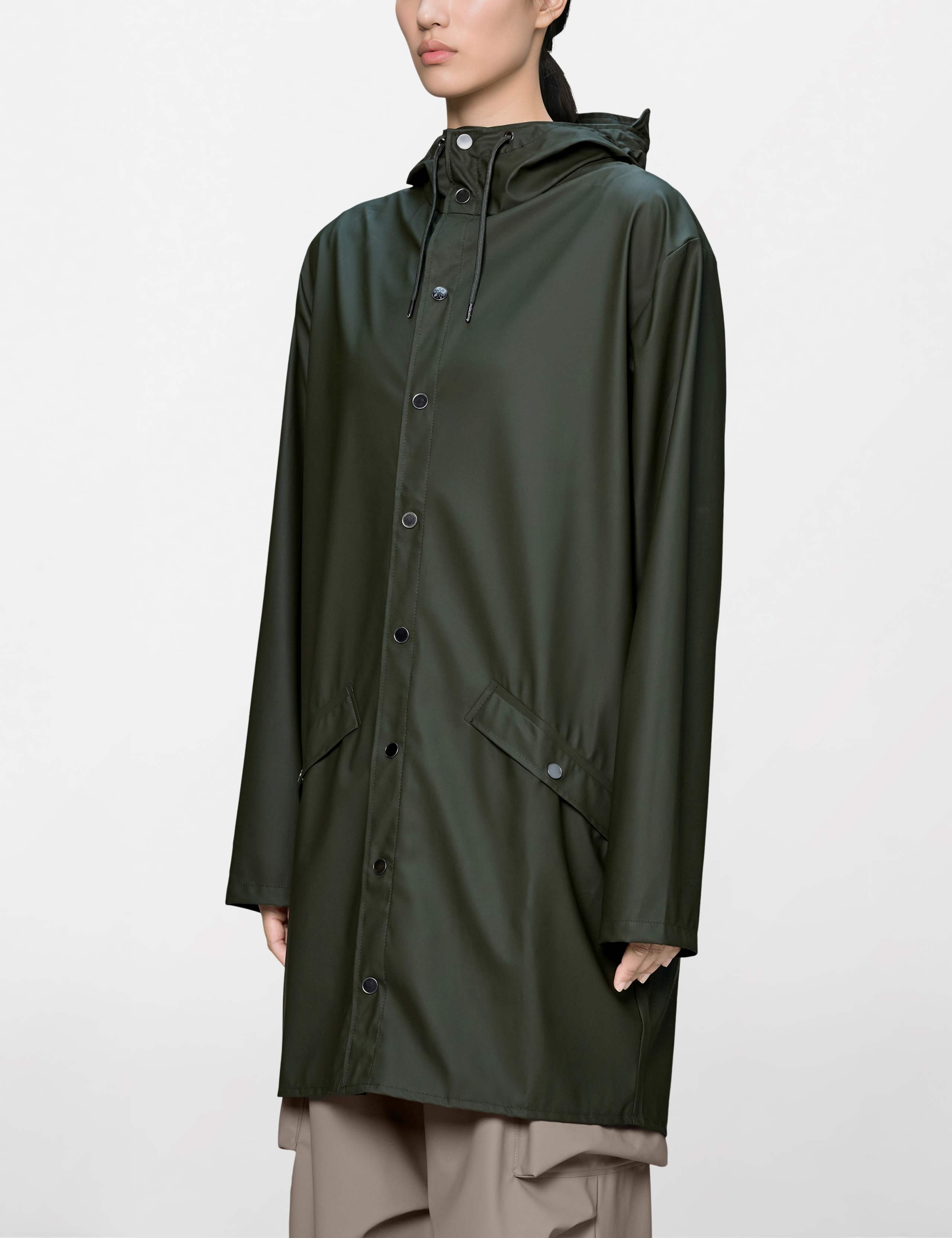 Long Waterproof Hooded Jacket 6 of 6