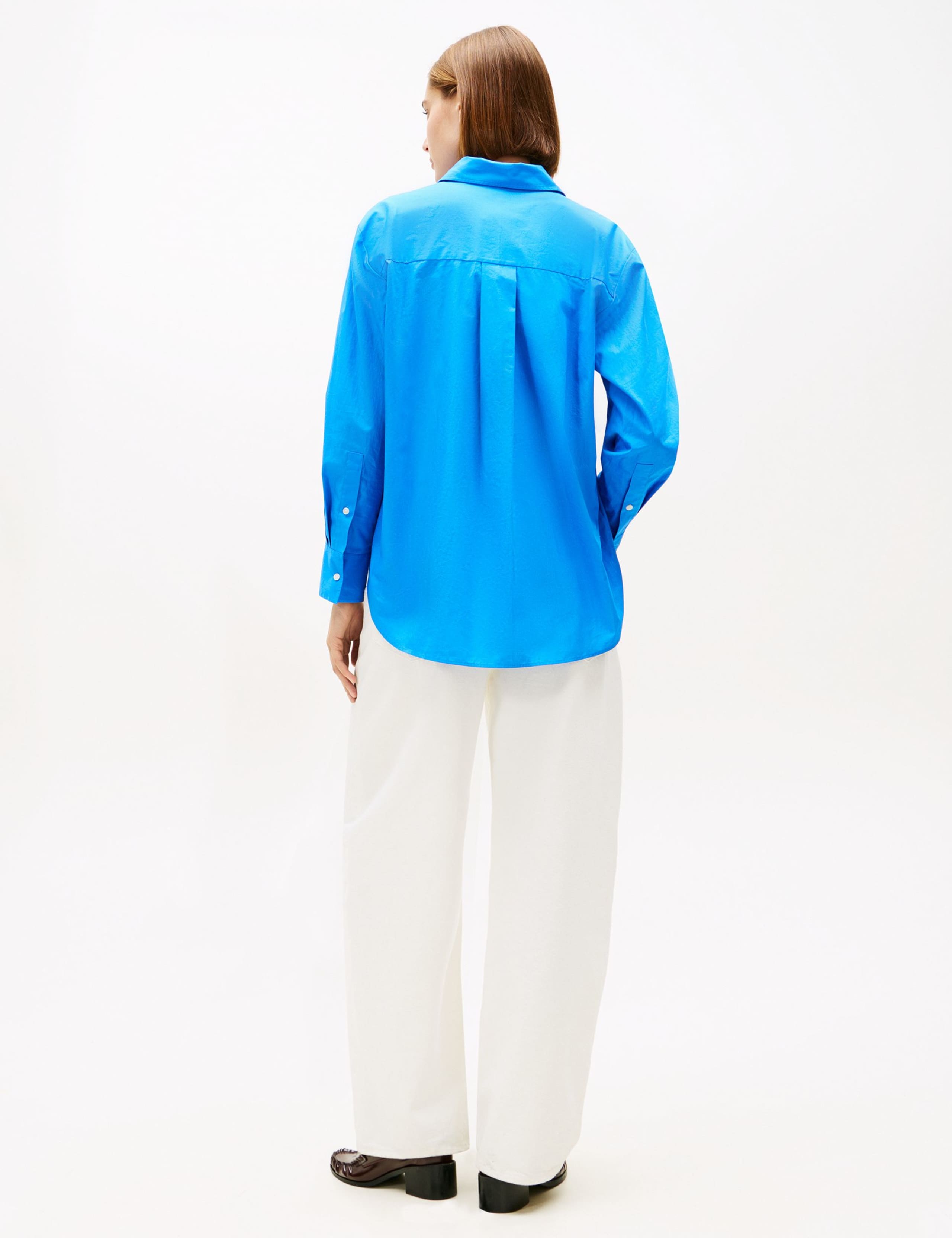 Pure Cotton Embroidered Collared Shirt 4 of 5