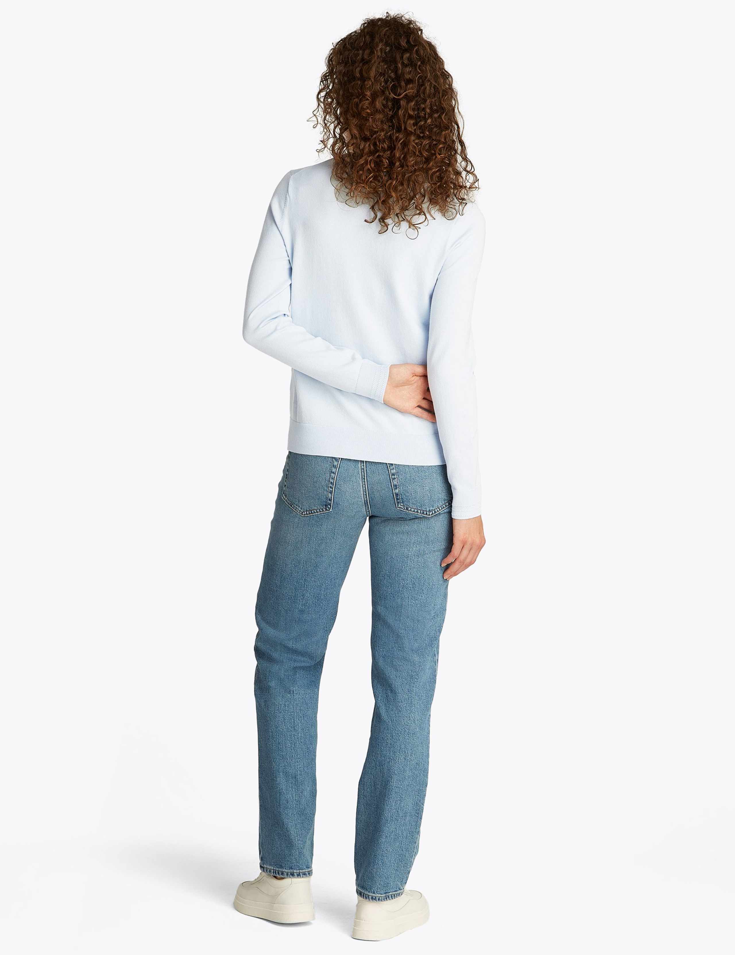 Cotton Rich Crew Neck Jumper 6 of 6