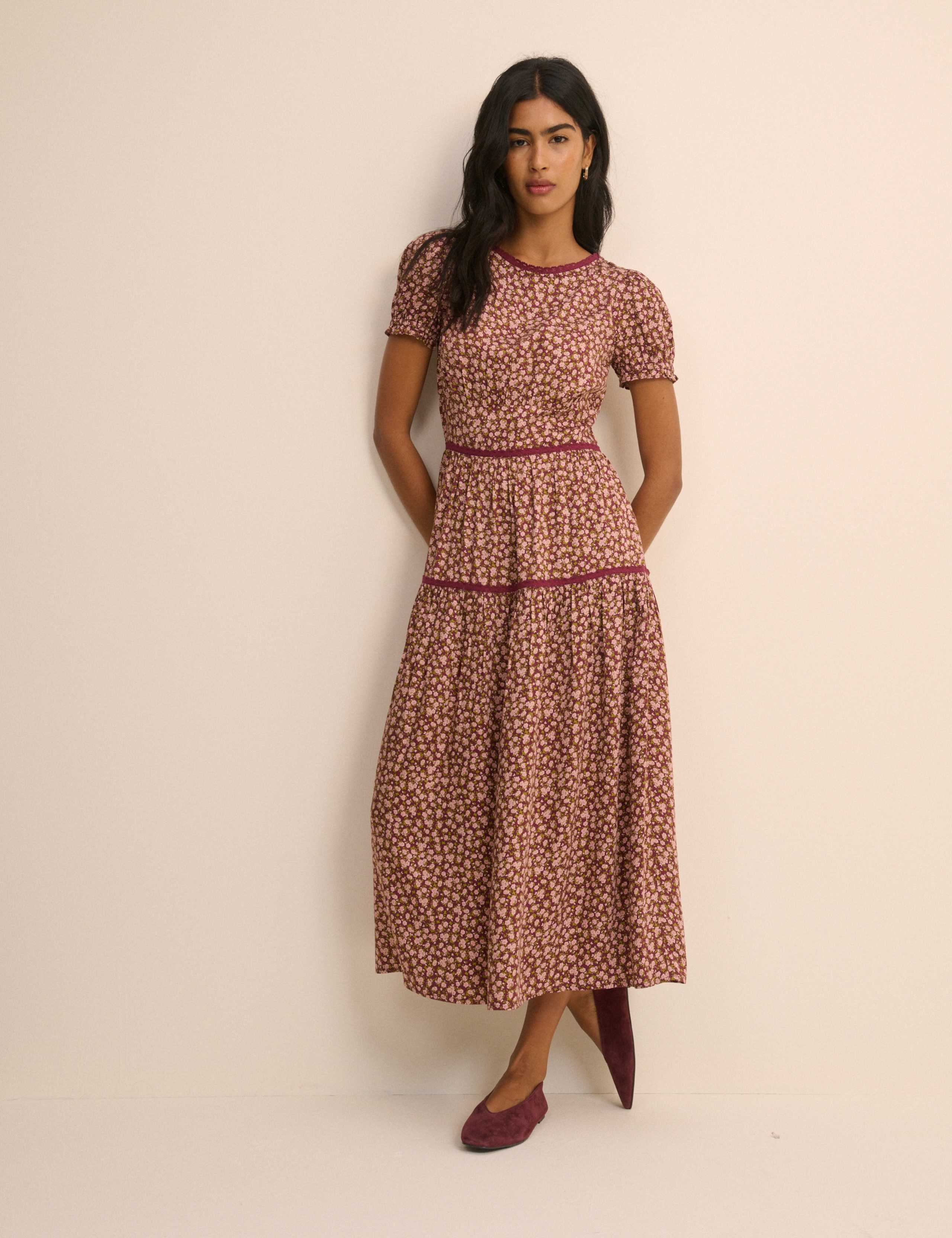Ditsy Floral Midaxi Tea Dress 1 of 5