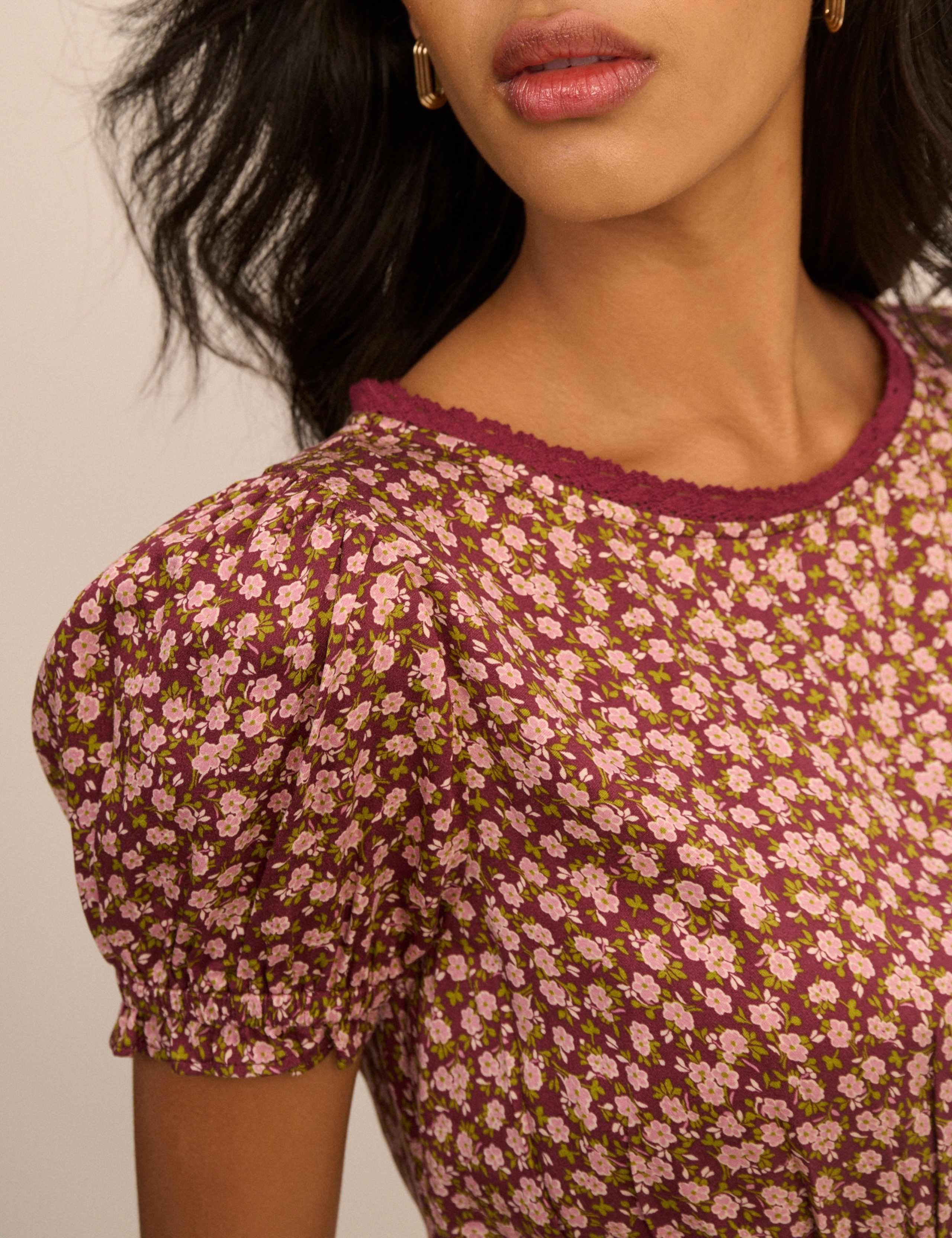 Ditsy Floral Midaxi Tea Dress 5 of 5