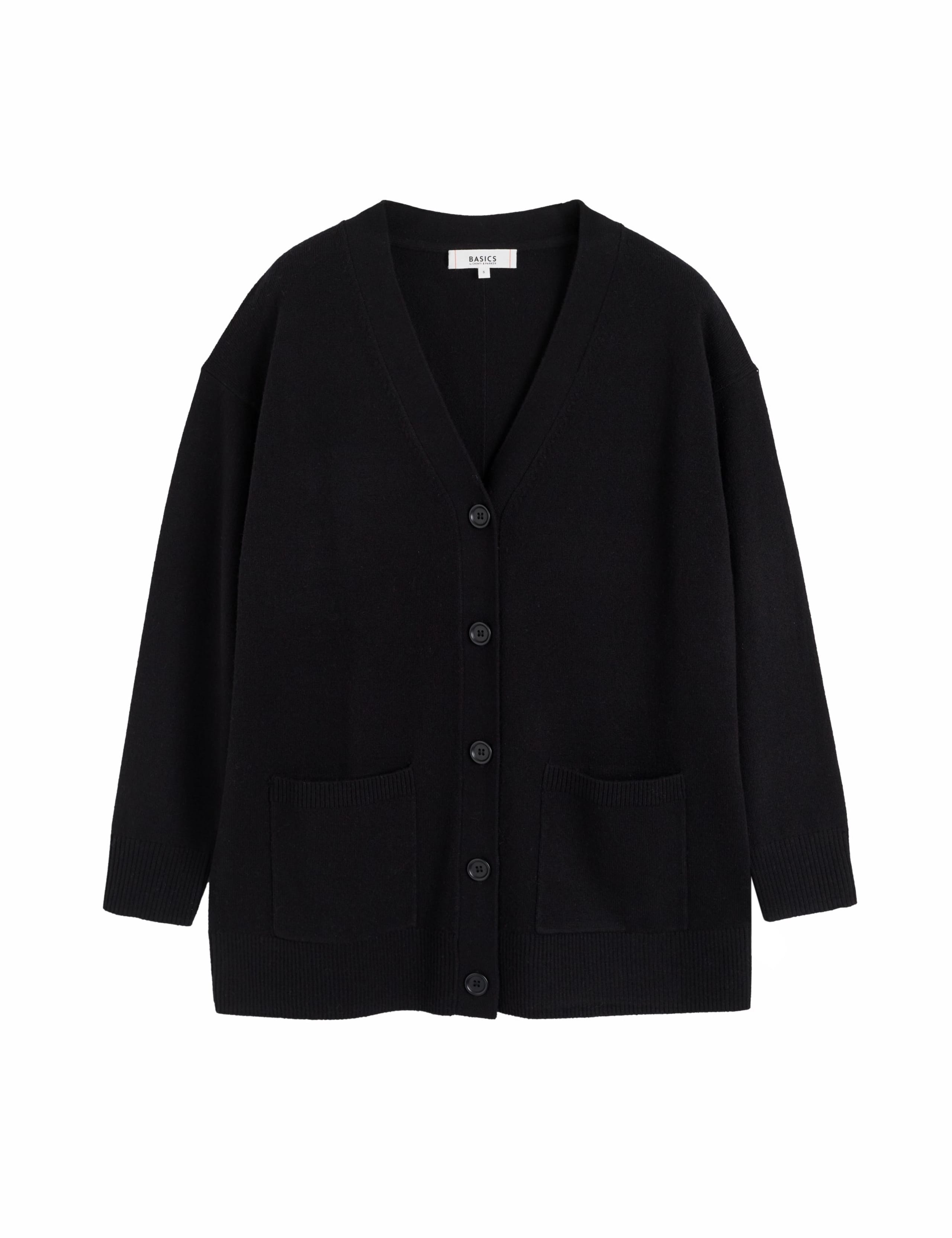 Wool Rich V-Neck Longline Cardigan 2 of 4