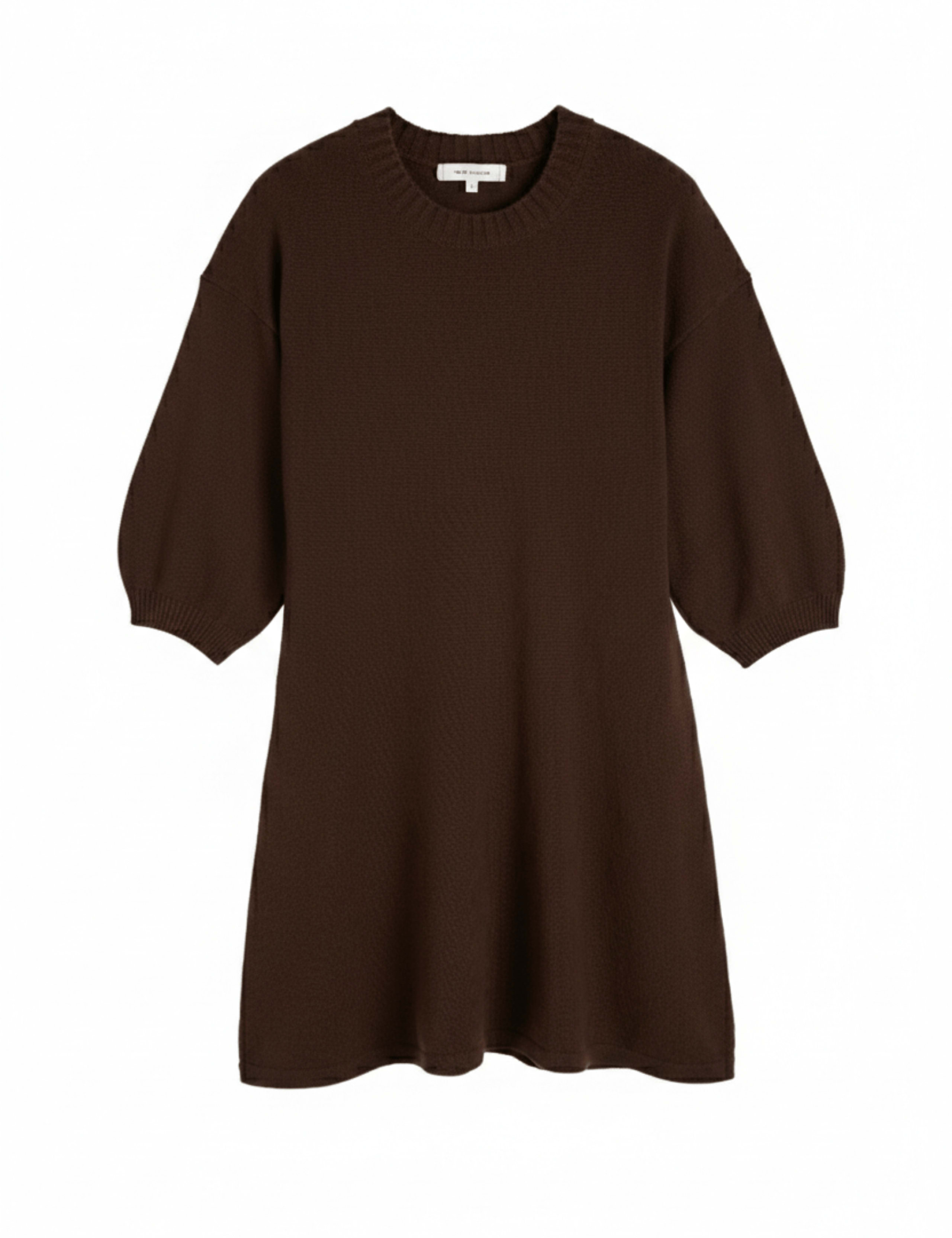 Wool Rich Mini Skater Dress with Cashmere 2 of 3
