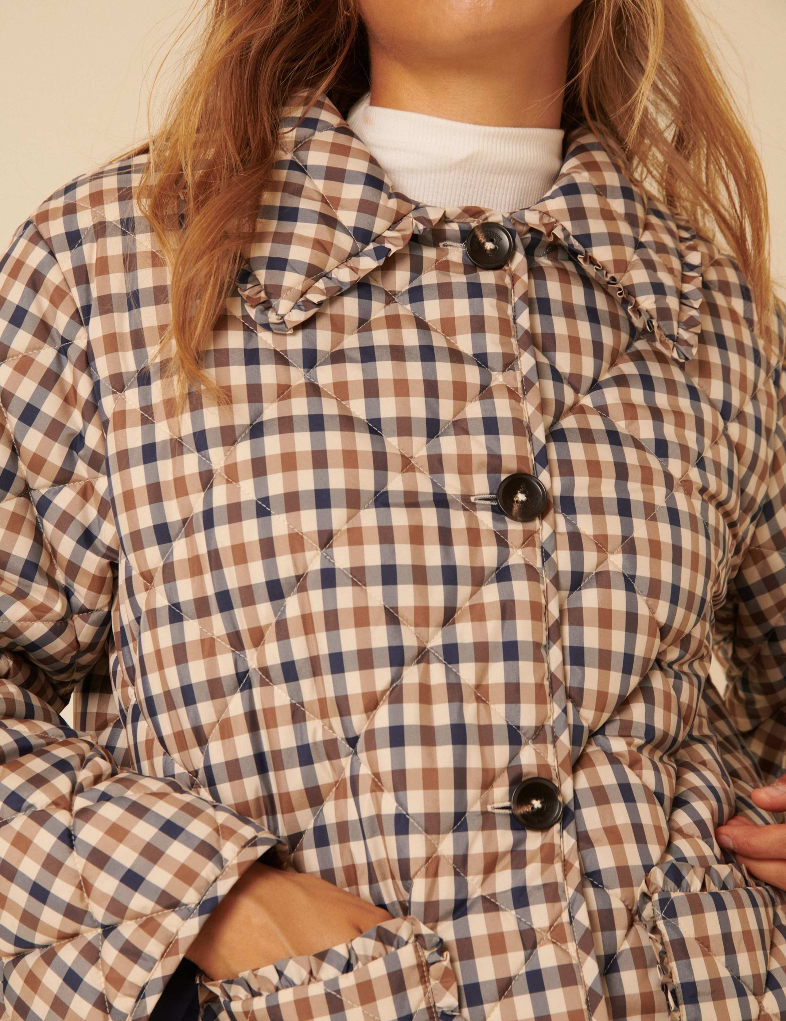 Checked Quilted Jacket 3 of 5