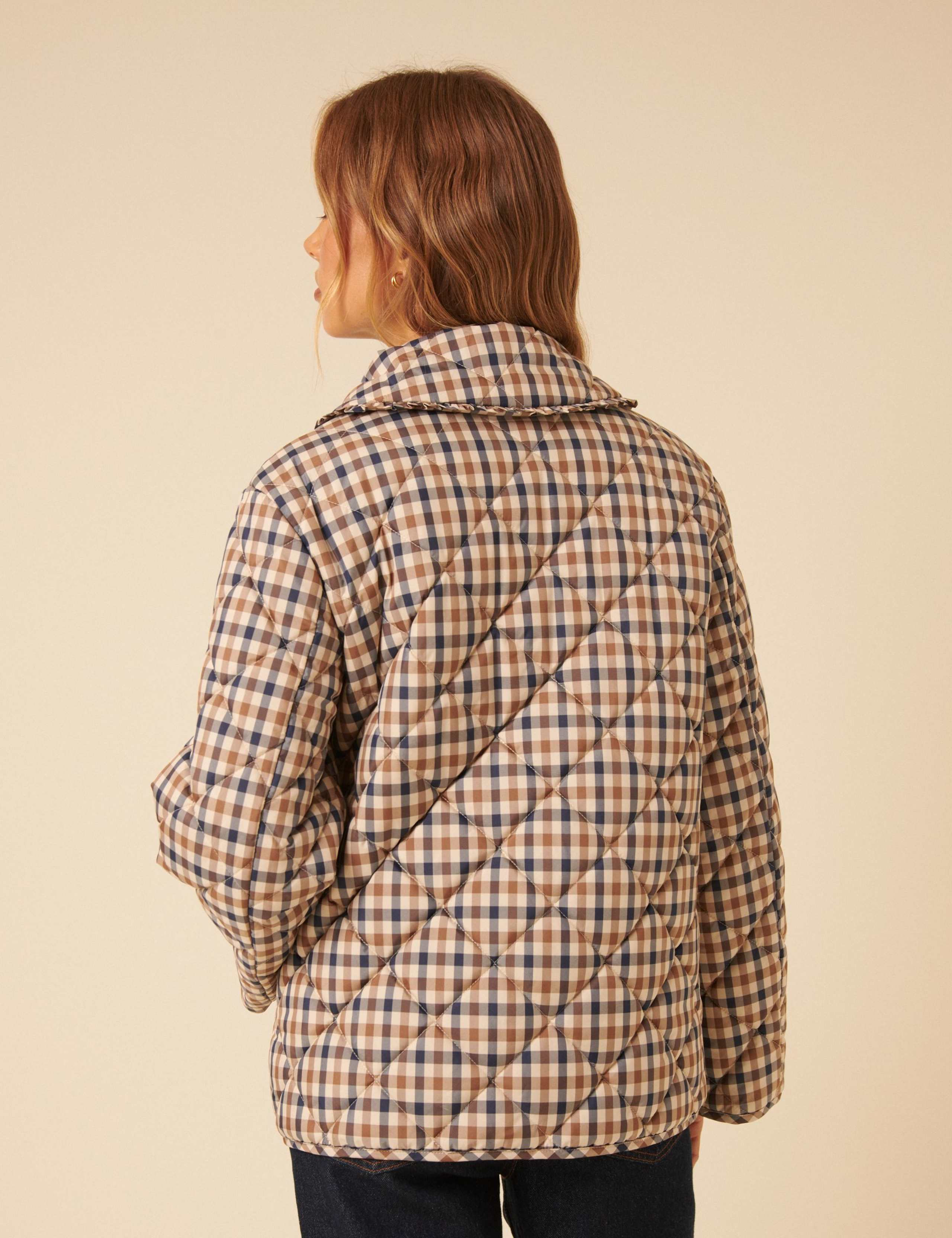 Checked Quilted Jacket 5 of 5