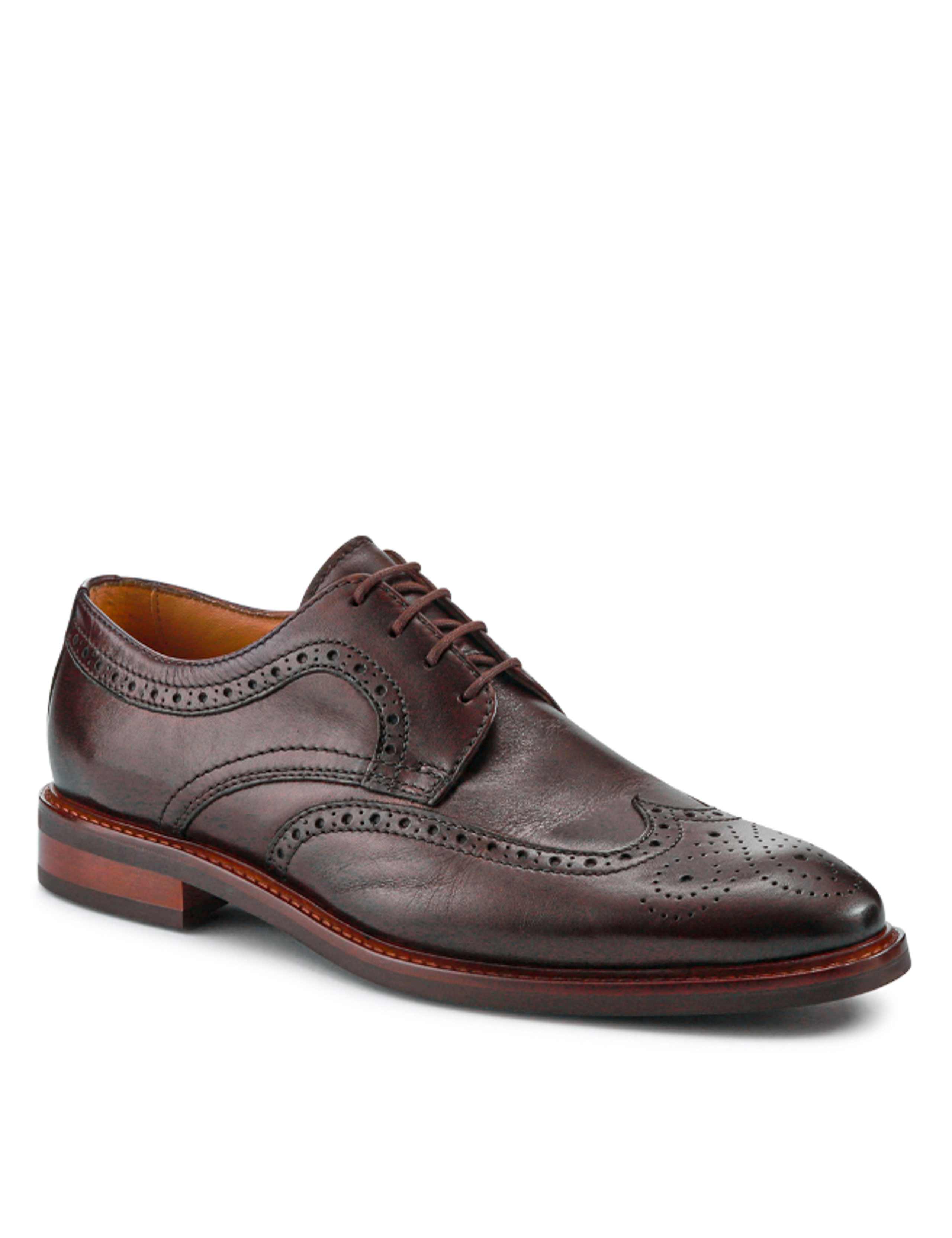 Lace Up Leather Derby Shoes 5 of 7