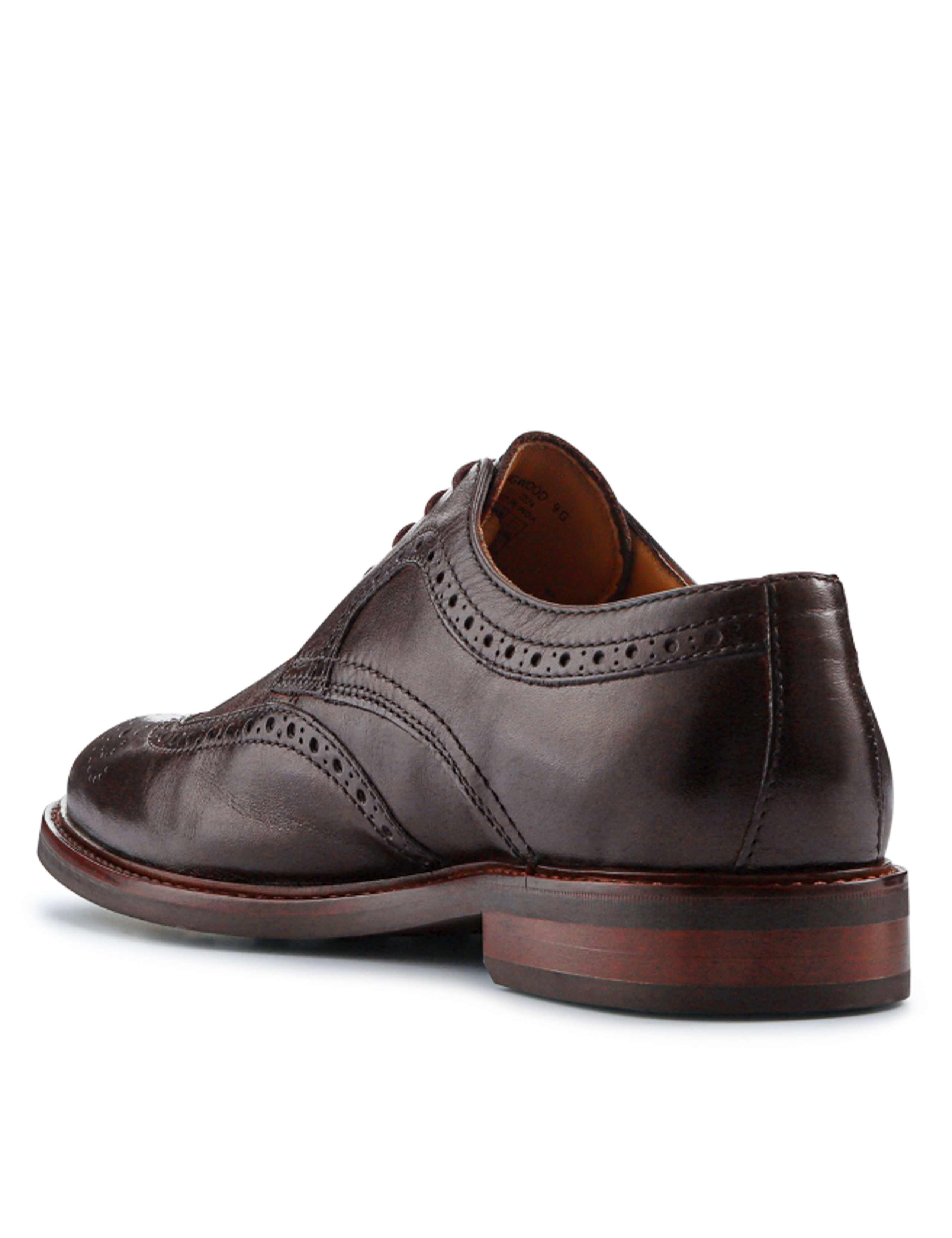 Lace Up Leather Derby Shoes 6 of 7