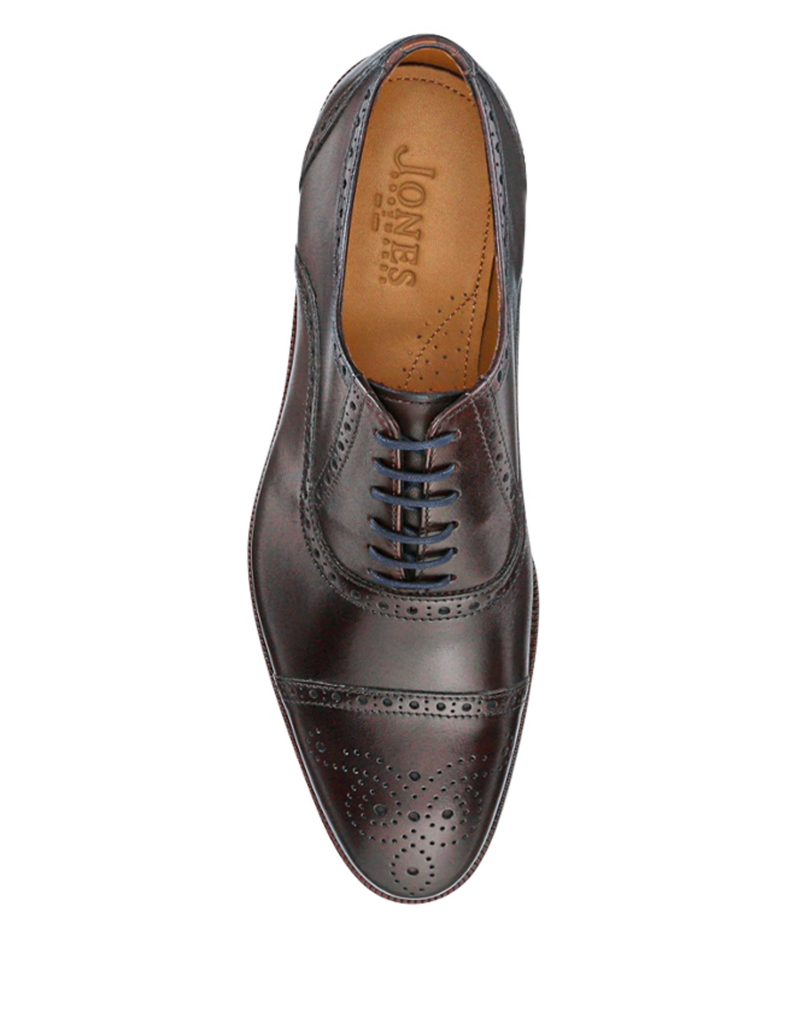 Wide Fit Leather Oxford Shoes 4 of 7