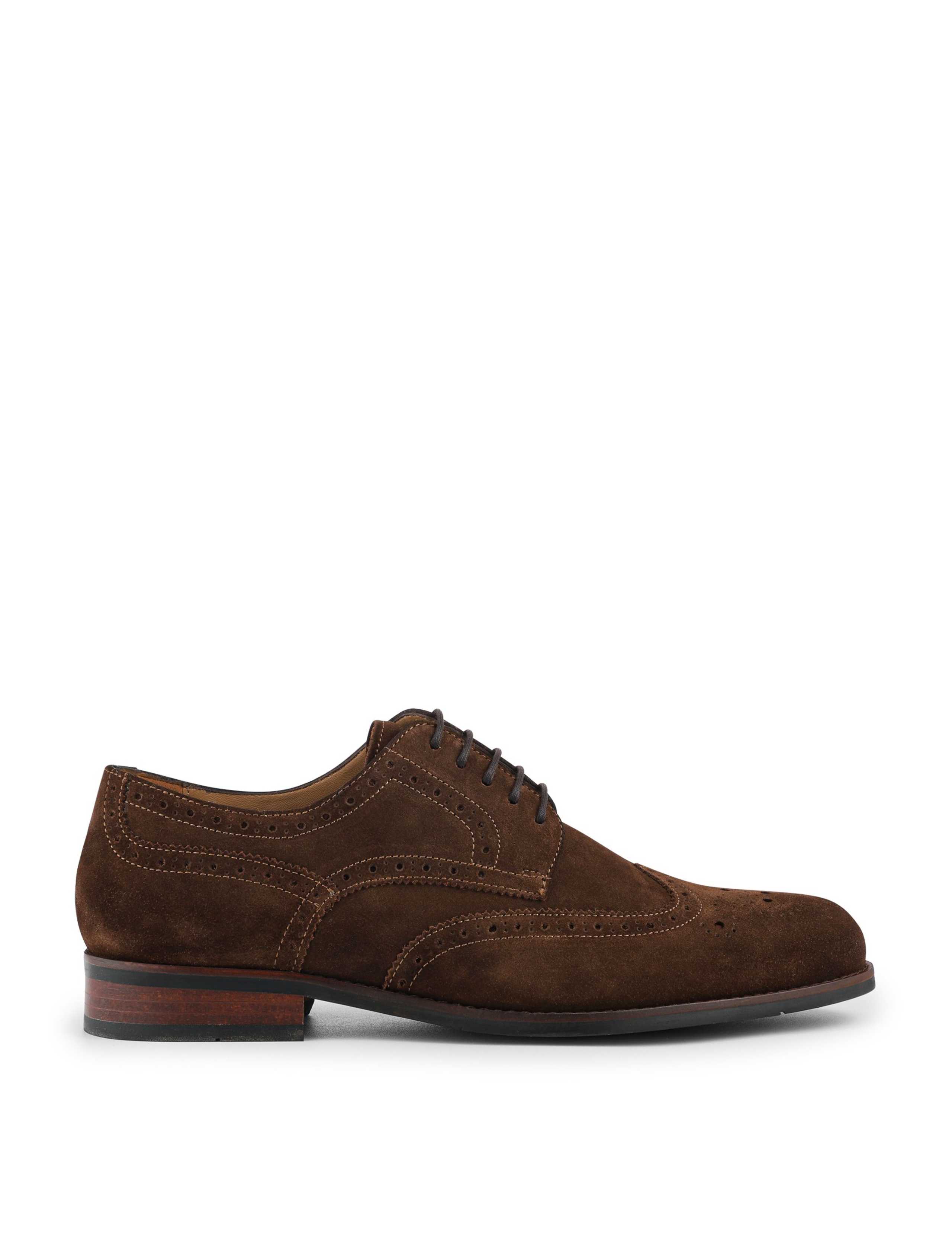 Wide Fit Leather Brogues 1 of 5