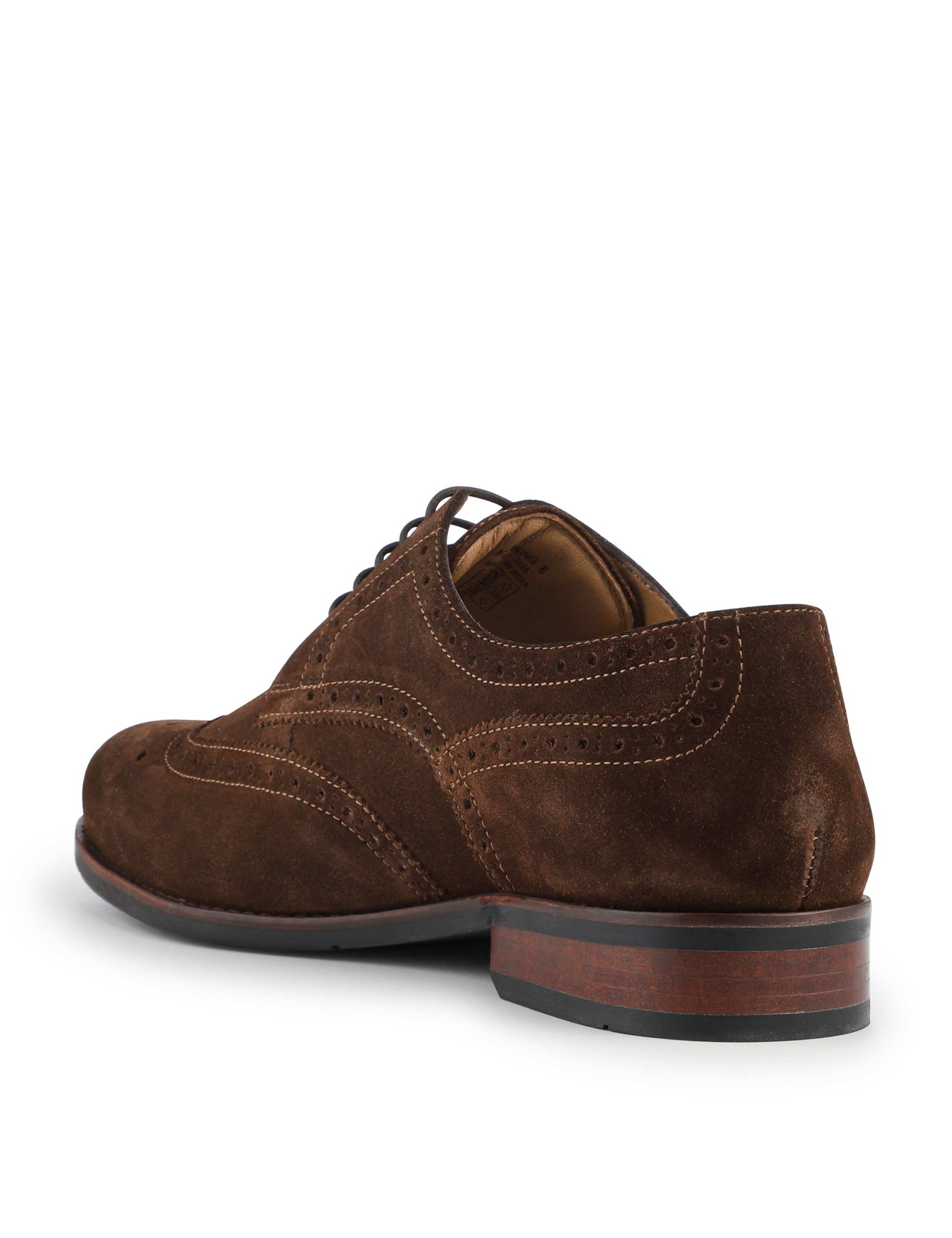 Wide Fit Leather Brogues 4 of 5