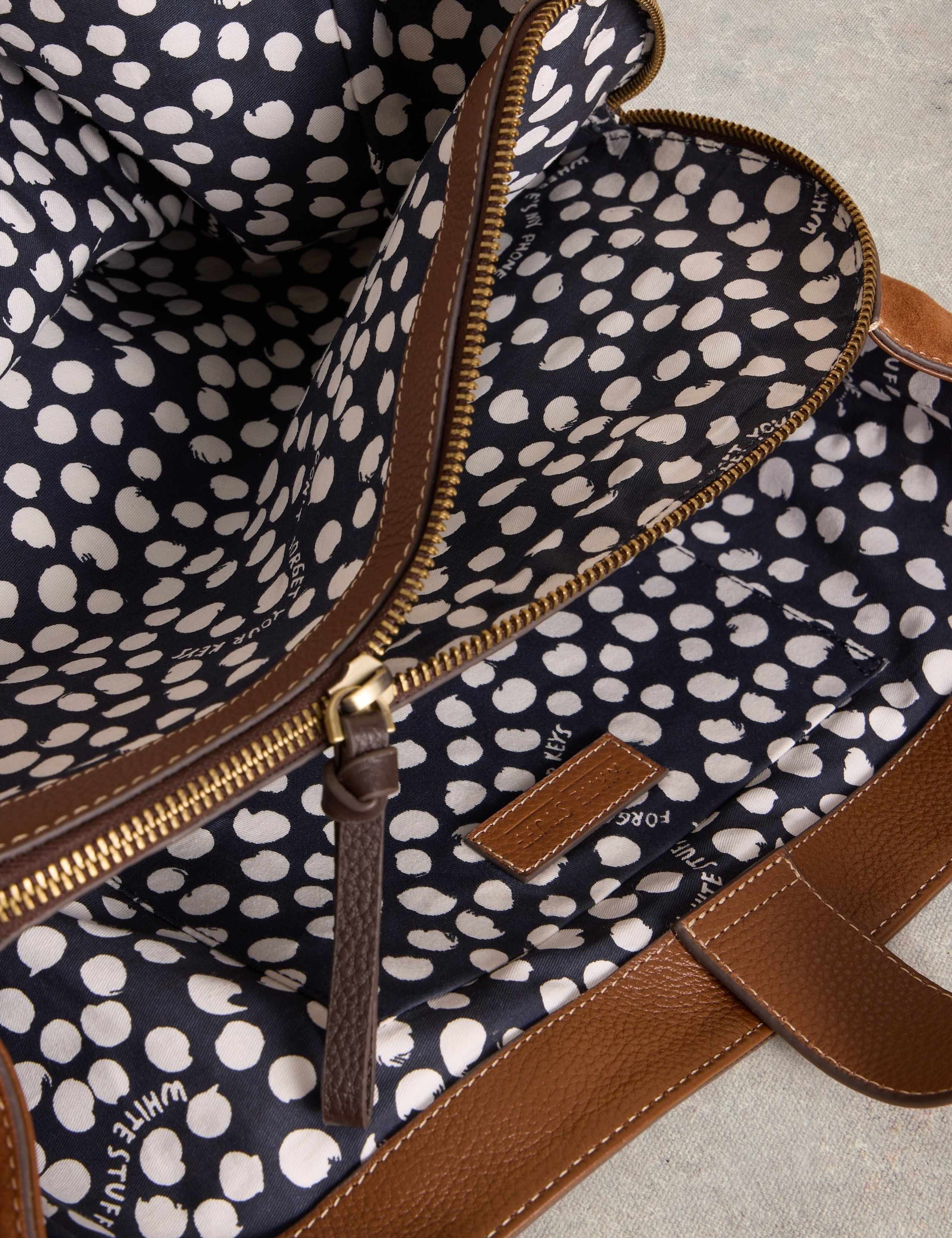 Leather Tote Bag 4 of 5