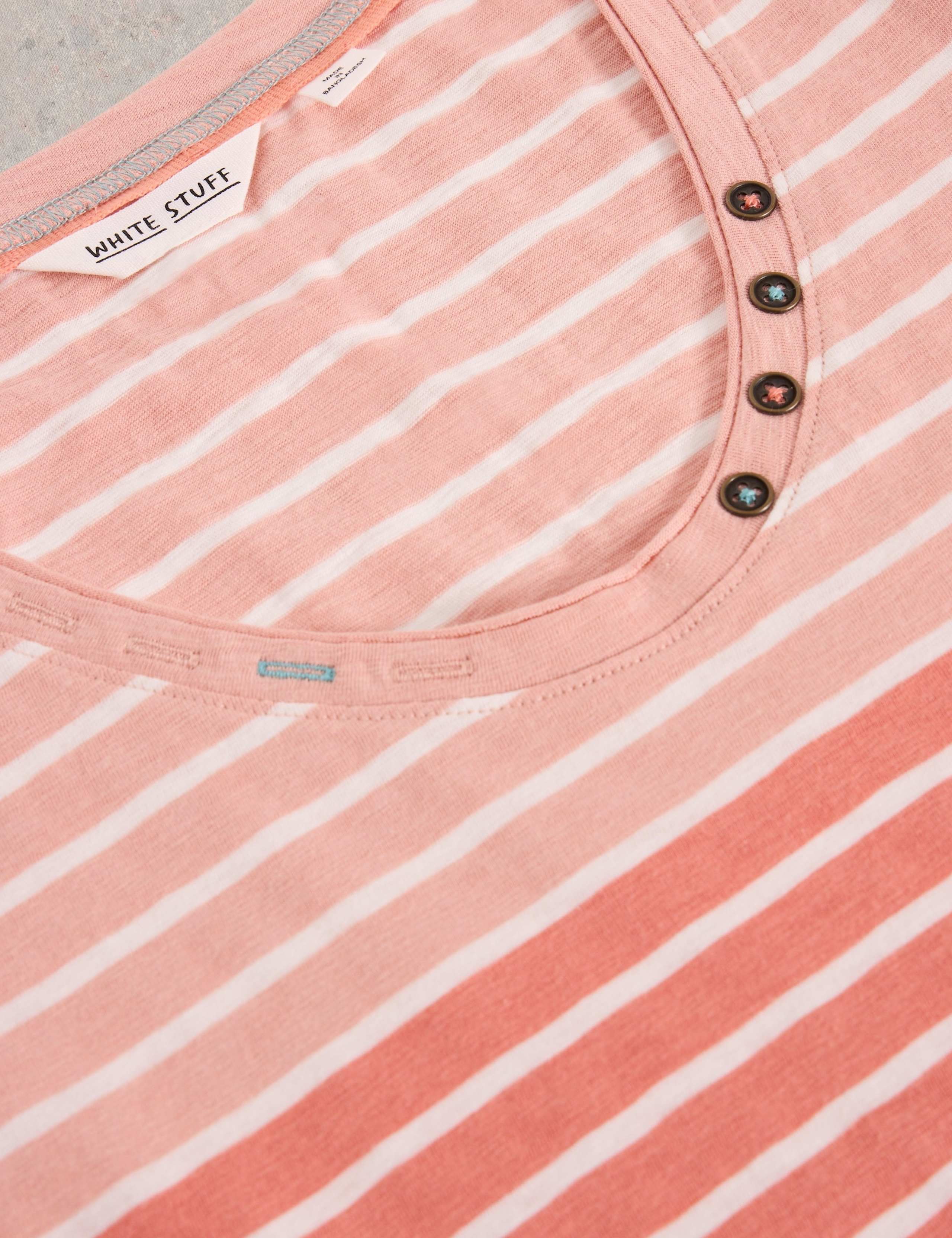 Pure Cotton Striped T-Shirt 6 of 6