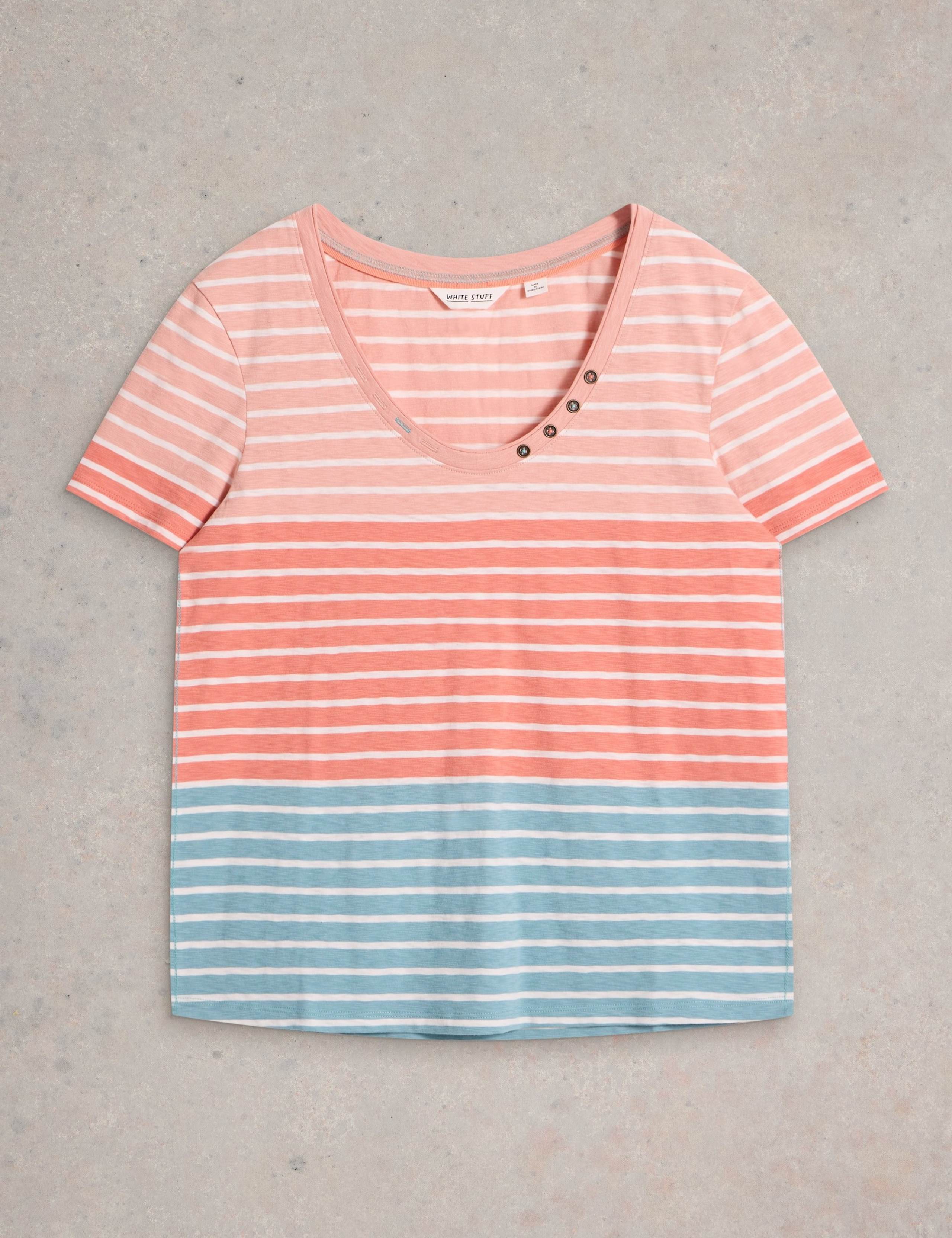 Pure Cotton Striped T-Shirt 2 of 6