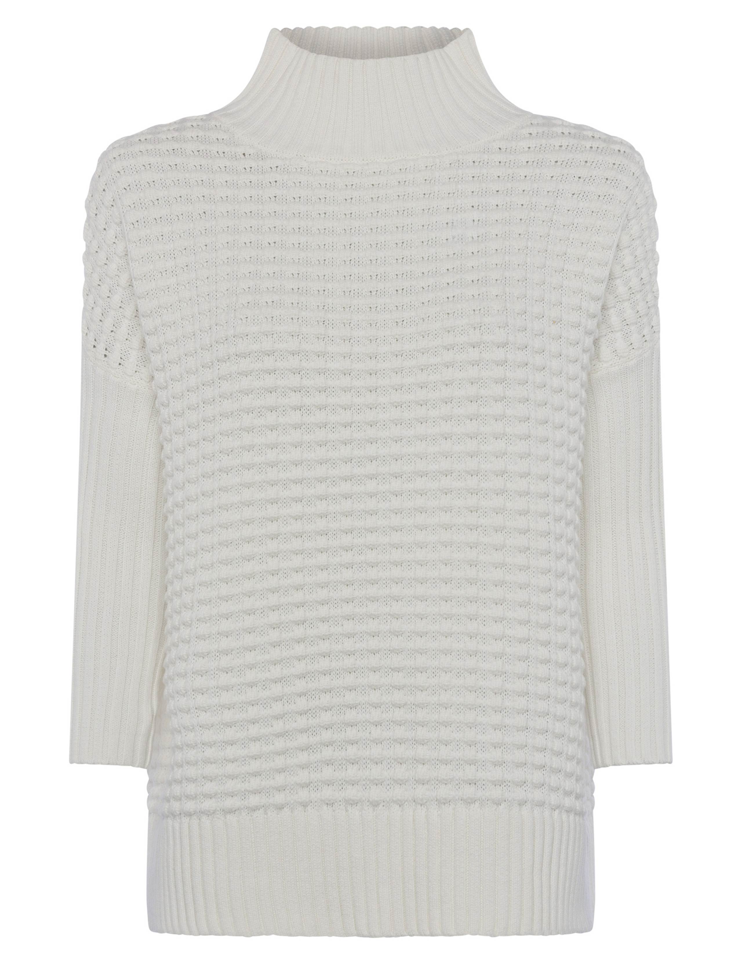 Pure Cotton Textured Jumper 2 of 2
