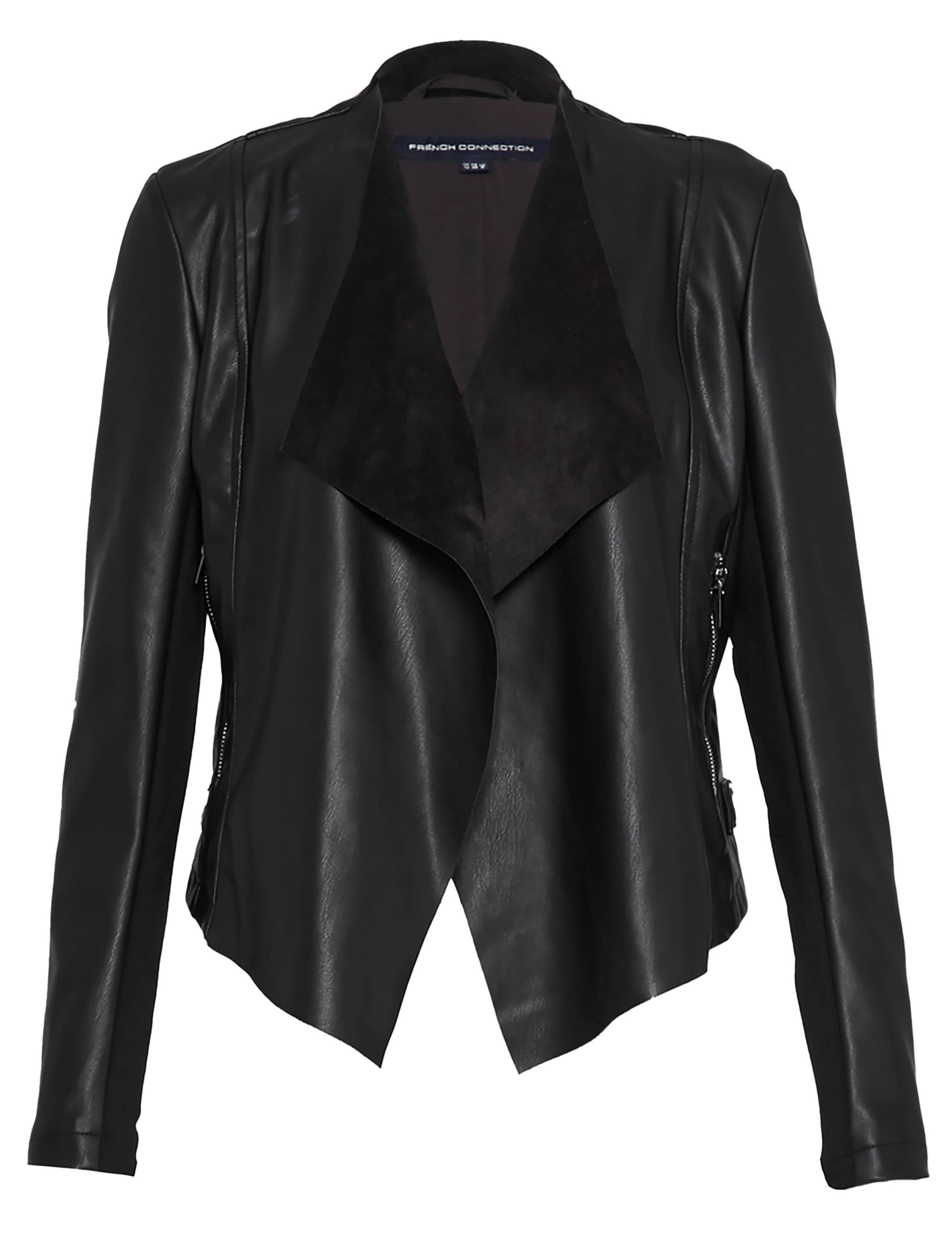 Faux Leather Short Jacket 2 of 3