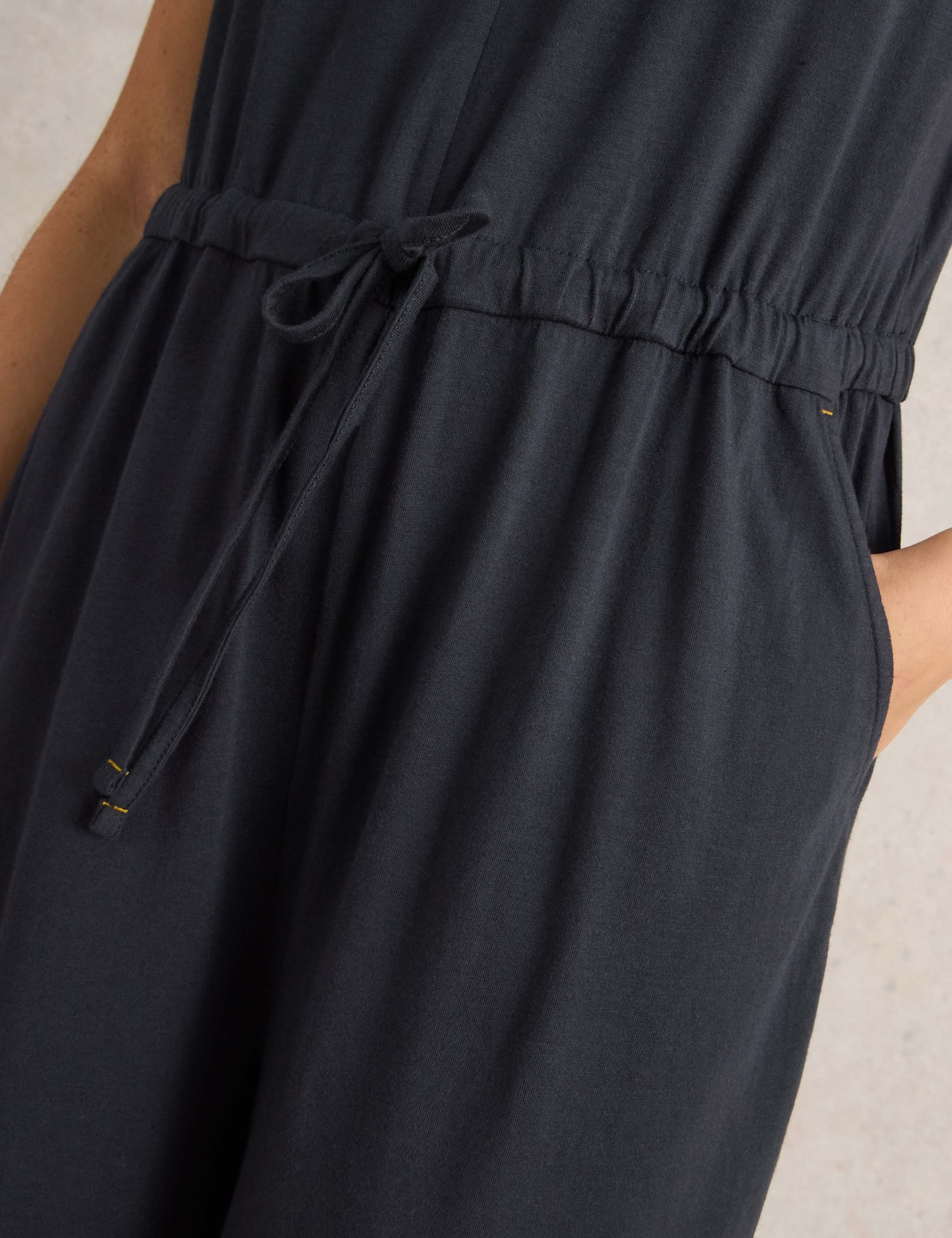 Cotton Rich Jersey Wide Leg Jumpsuit 7 of 9