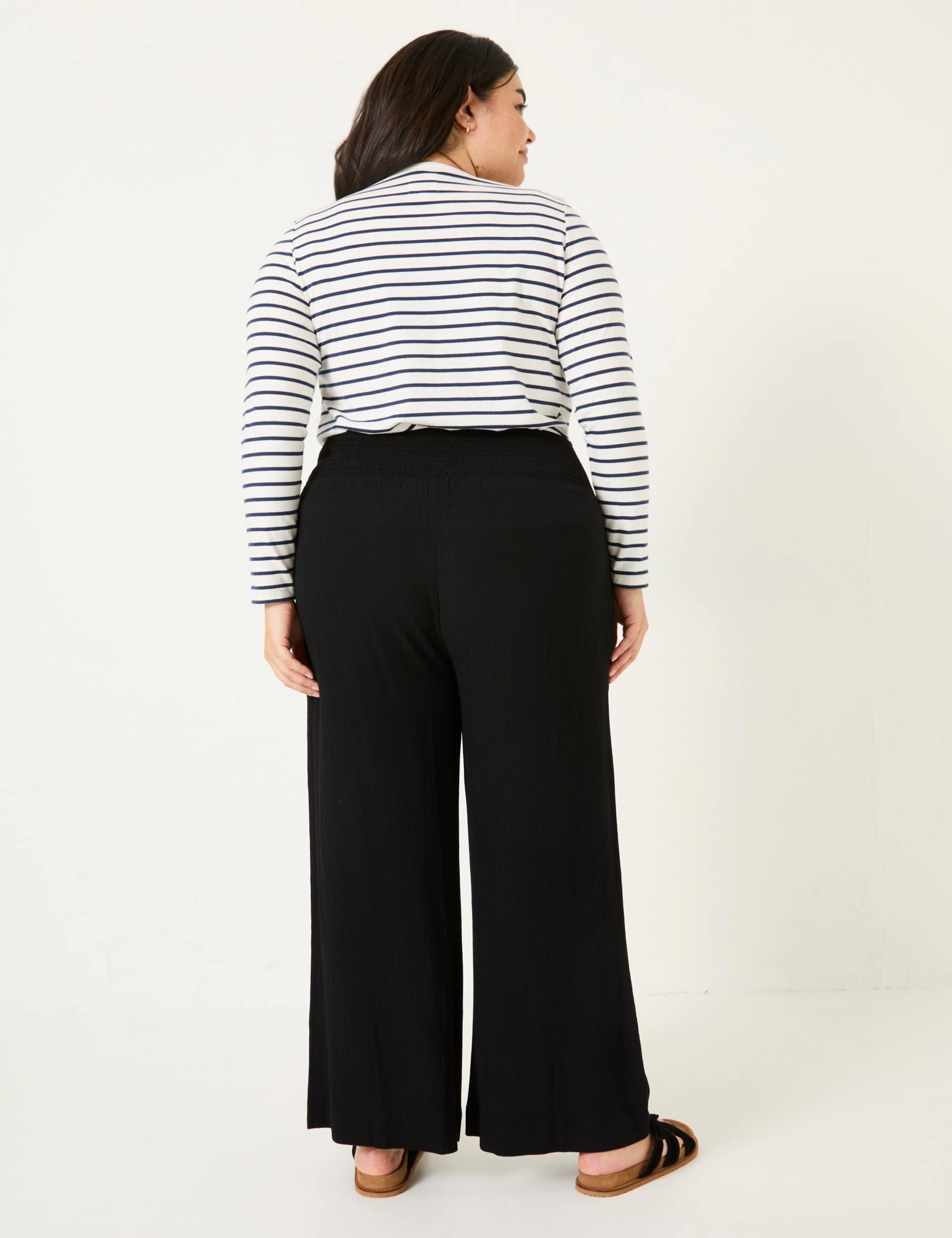 Elasticated Waist Palazzo Trousers 7 of 10