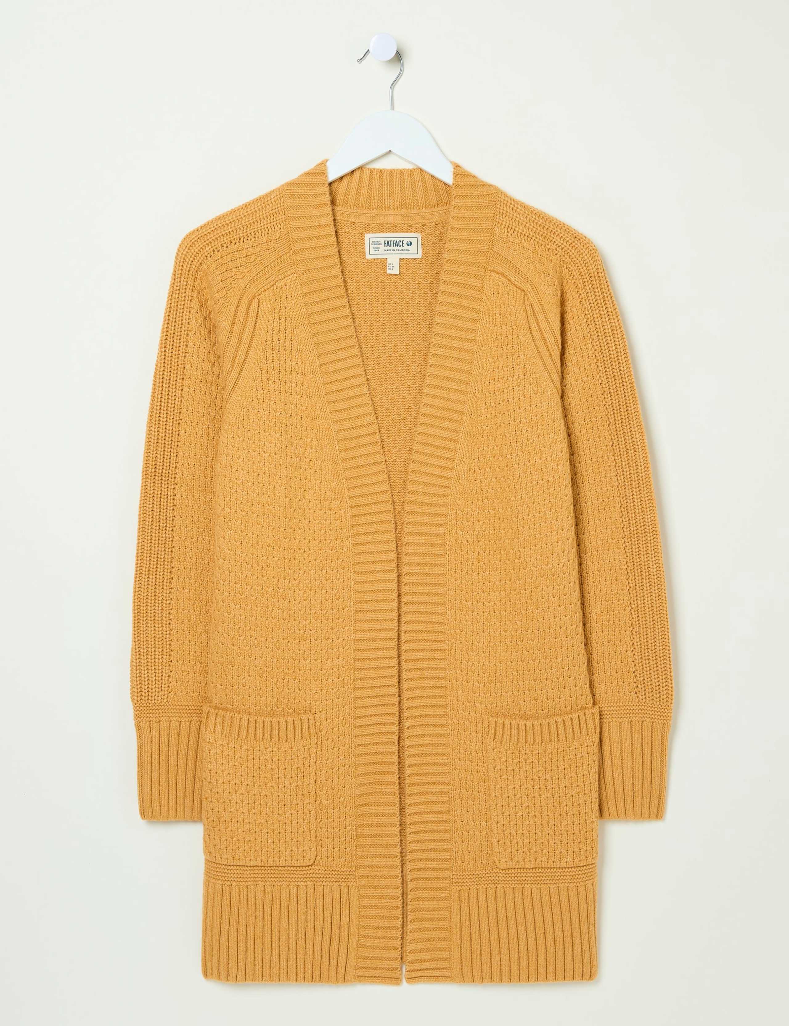 Textured Edge to Edge Longline Cardigan 2 of 5