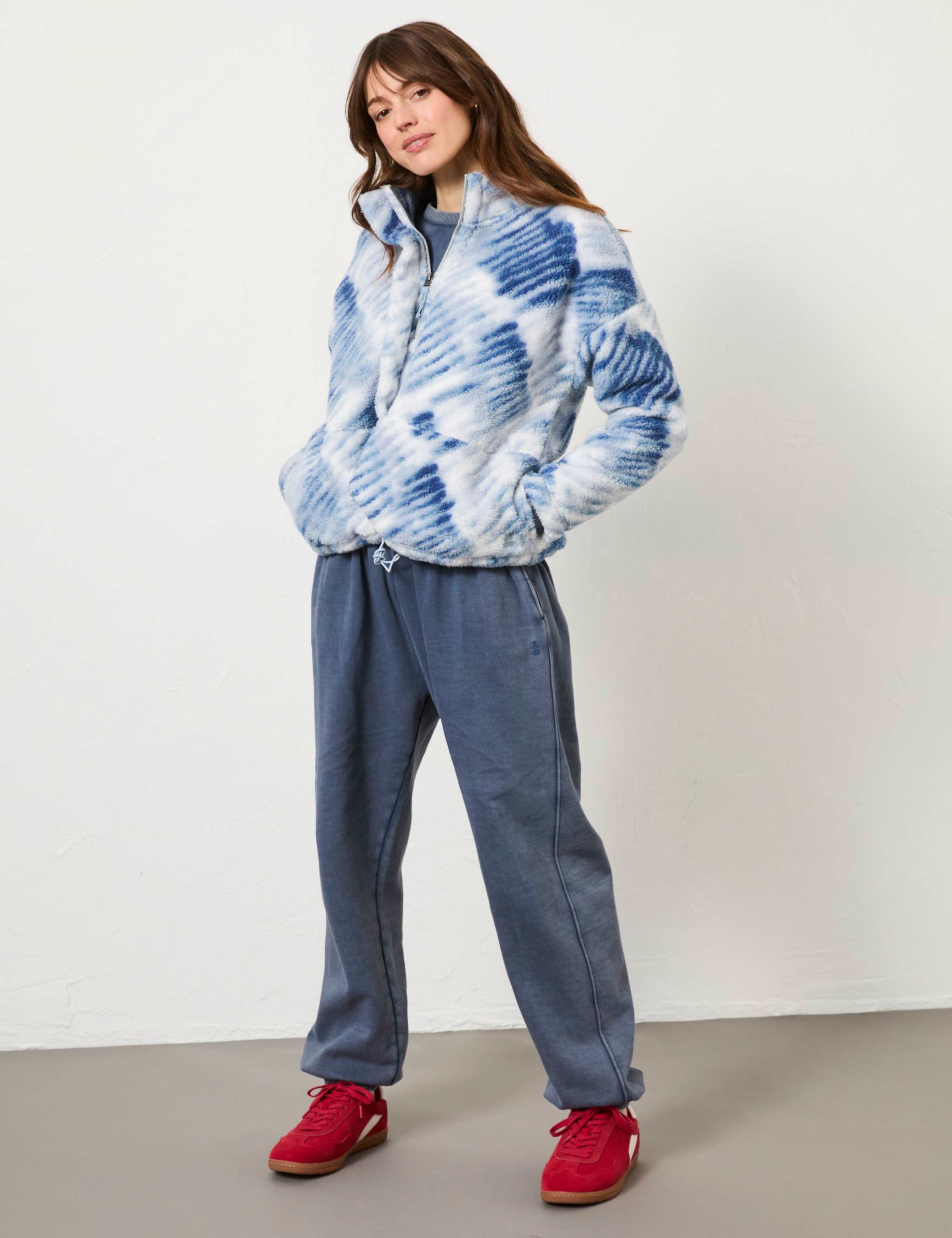 Printed Fleece Jacket 3 of 5