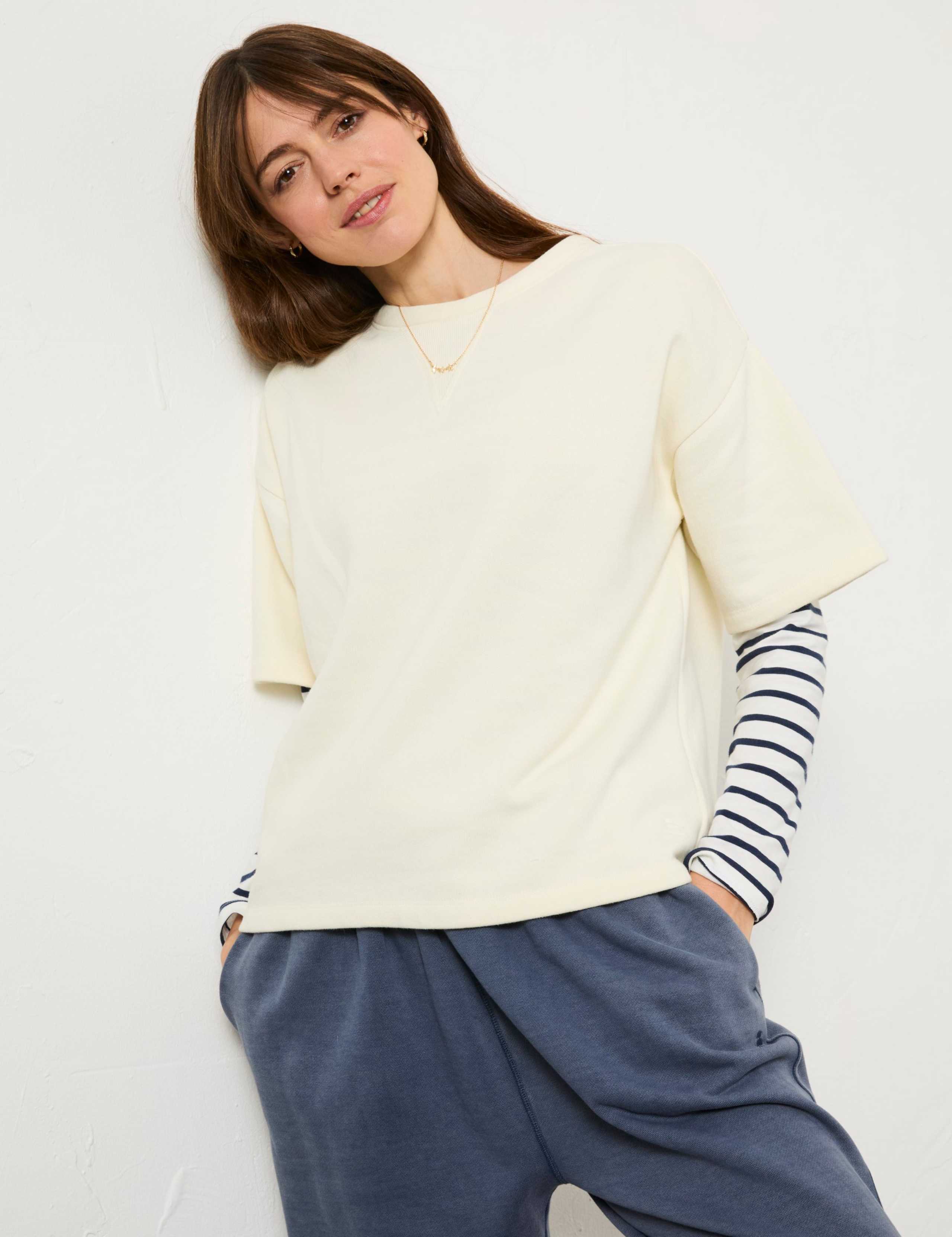 Pure Cotton Sweat-shirt 1 of 5