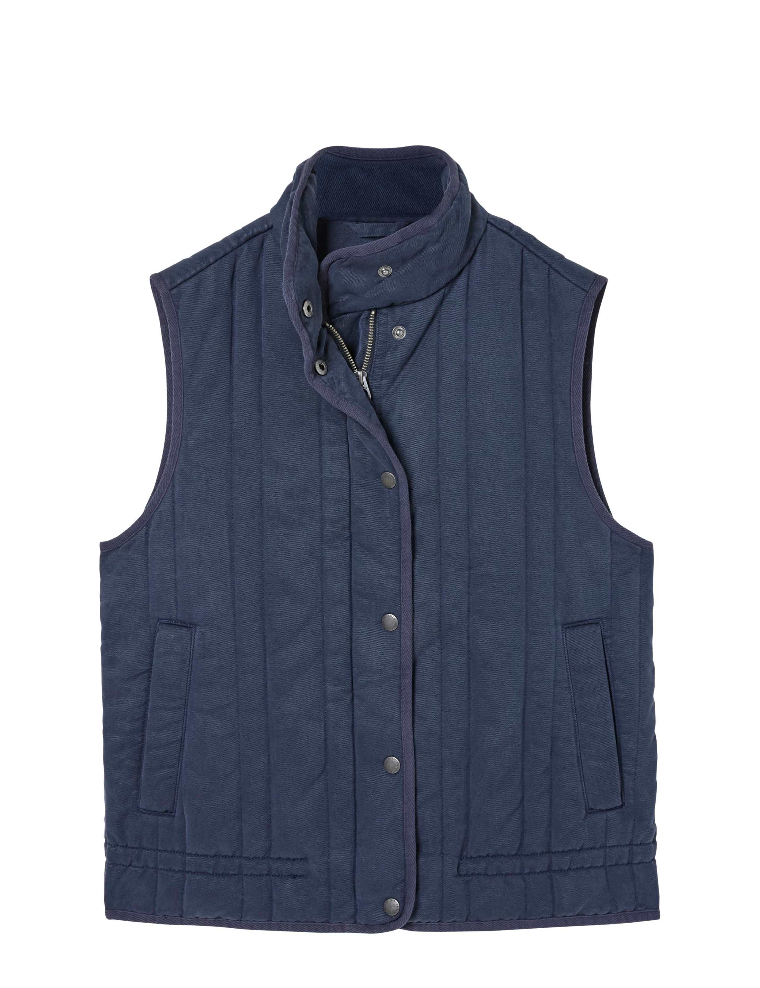 Modal Quilted High Neck Gilet 2 of 5