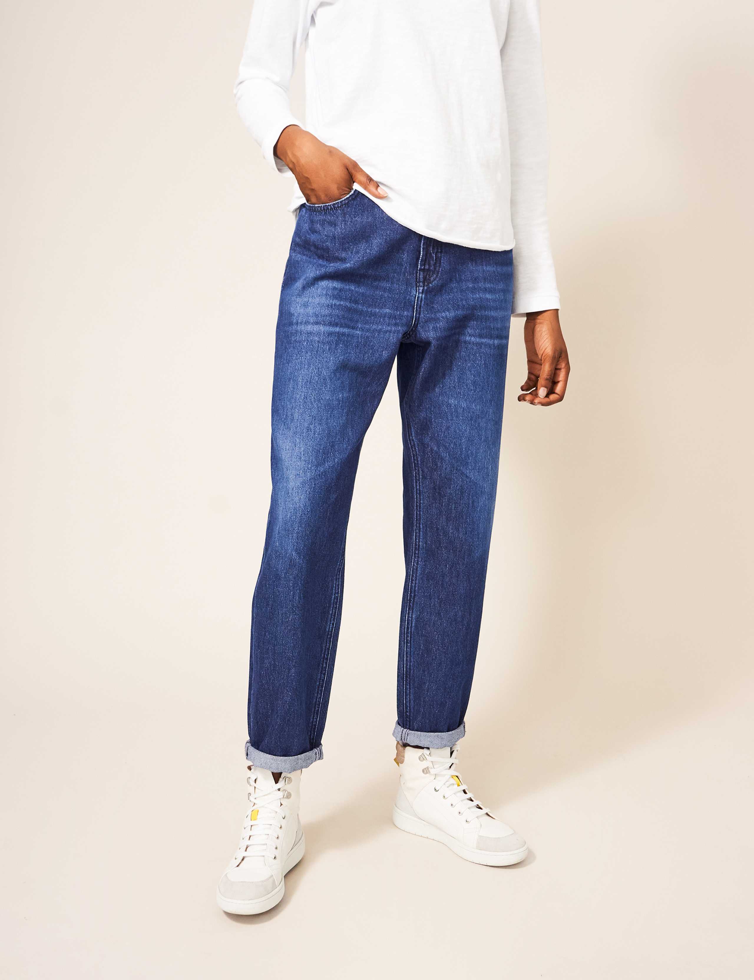 Boyfriend Distressed Jeans 2 of 4