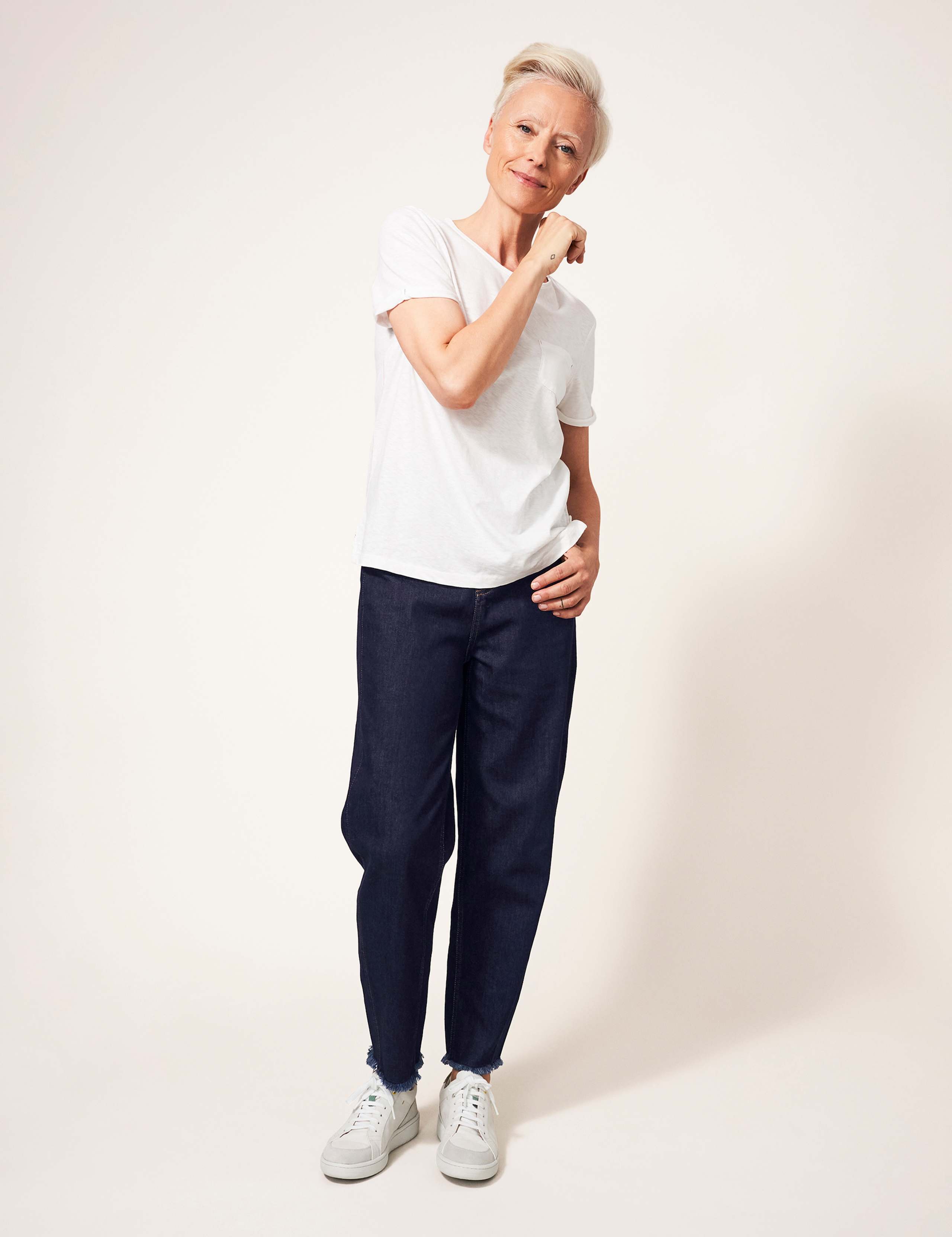 Raw Hem Jeans 3 of 5