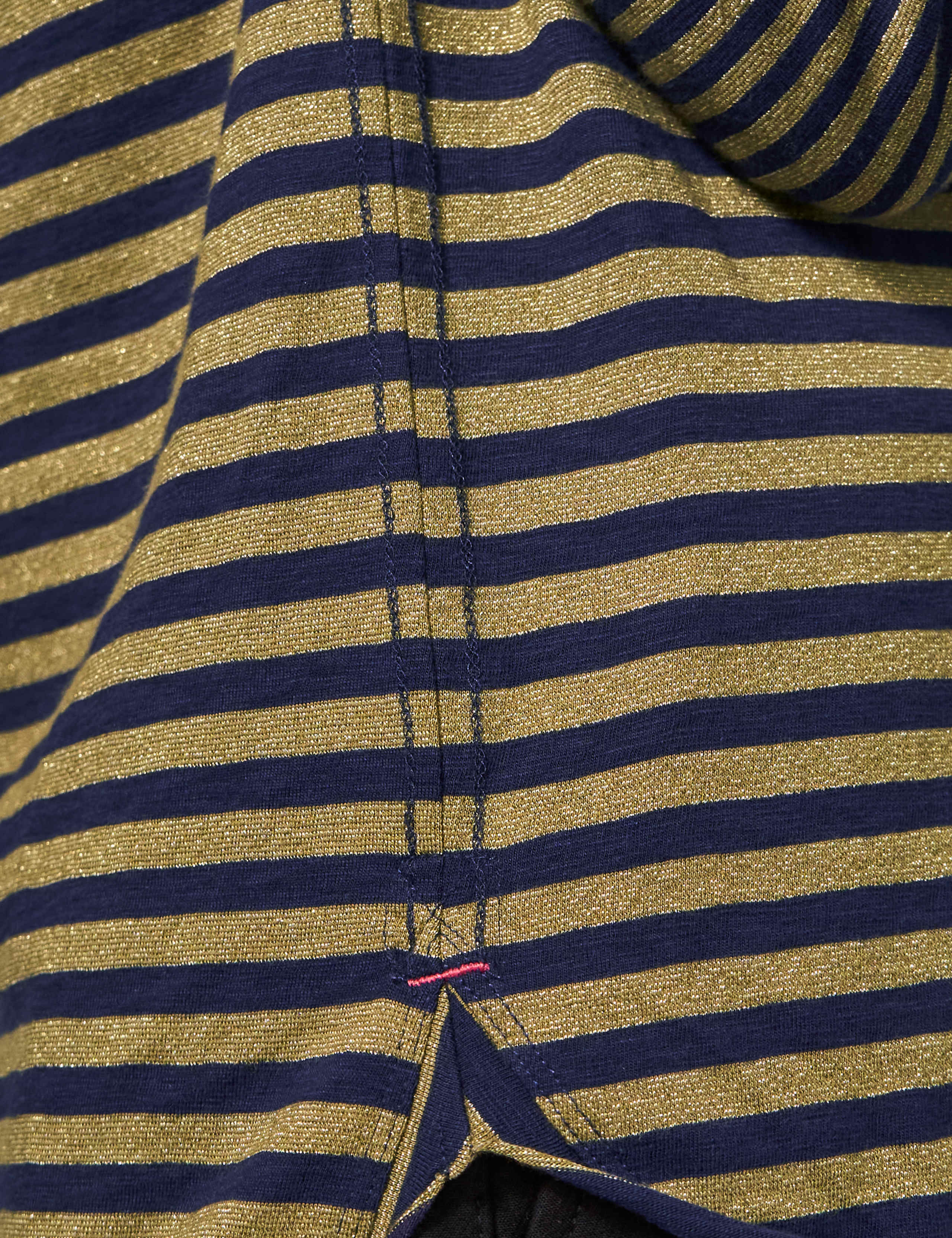 Cotton Rich Sparkly Striped Top 4 of 4