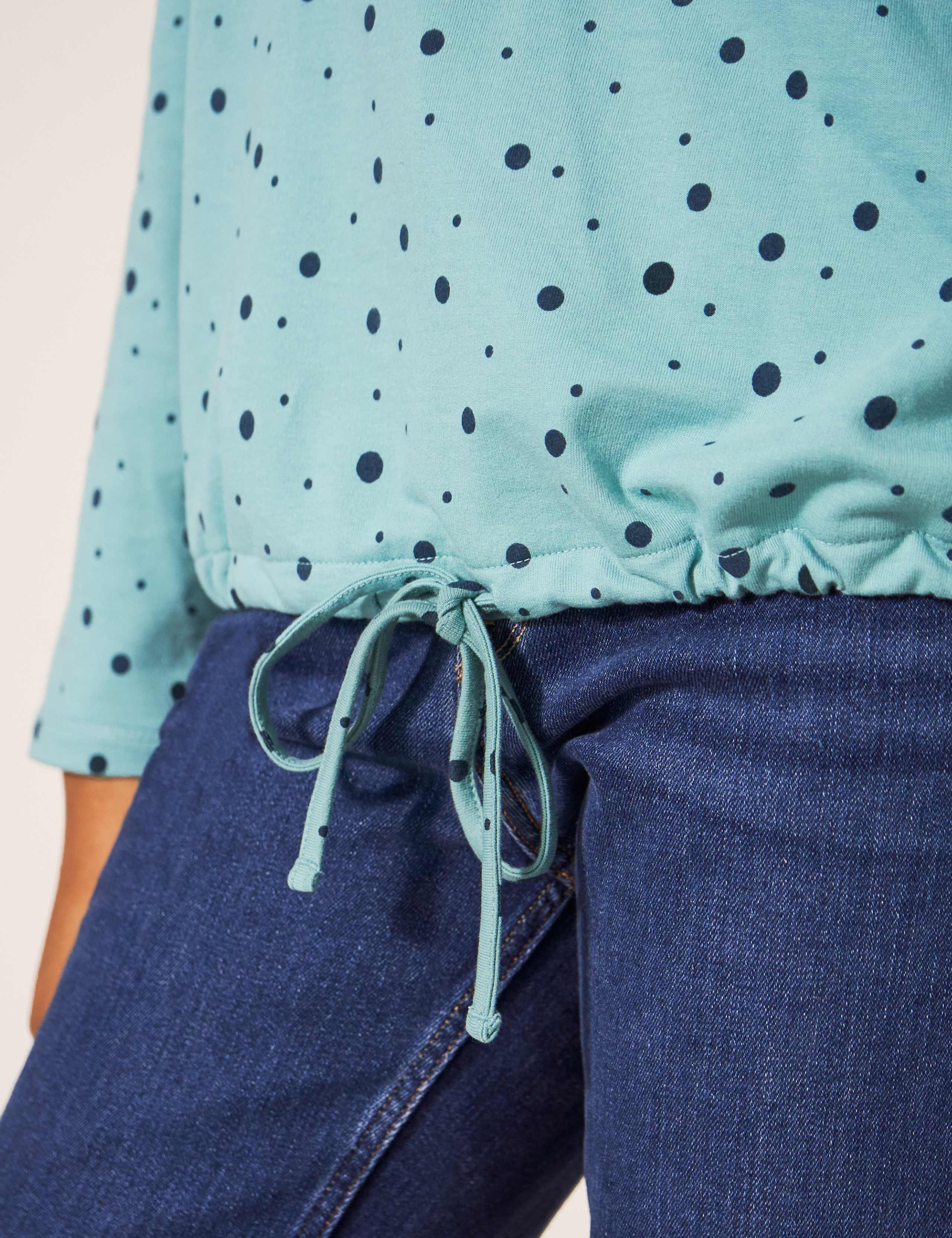 Pure Cotton Spot Print Top 5 of 5