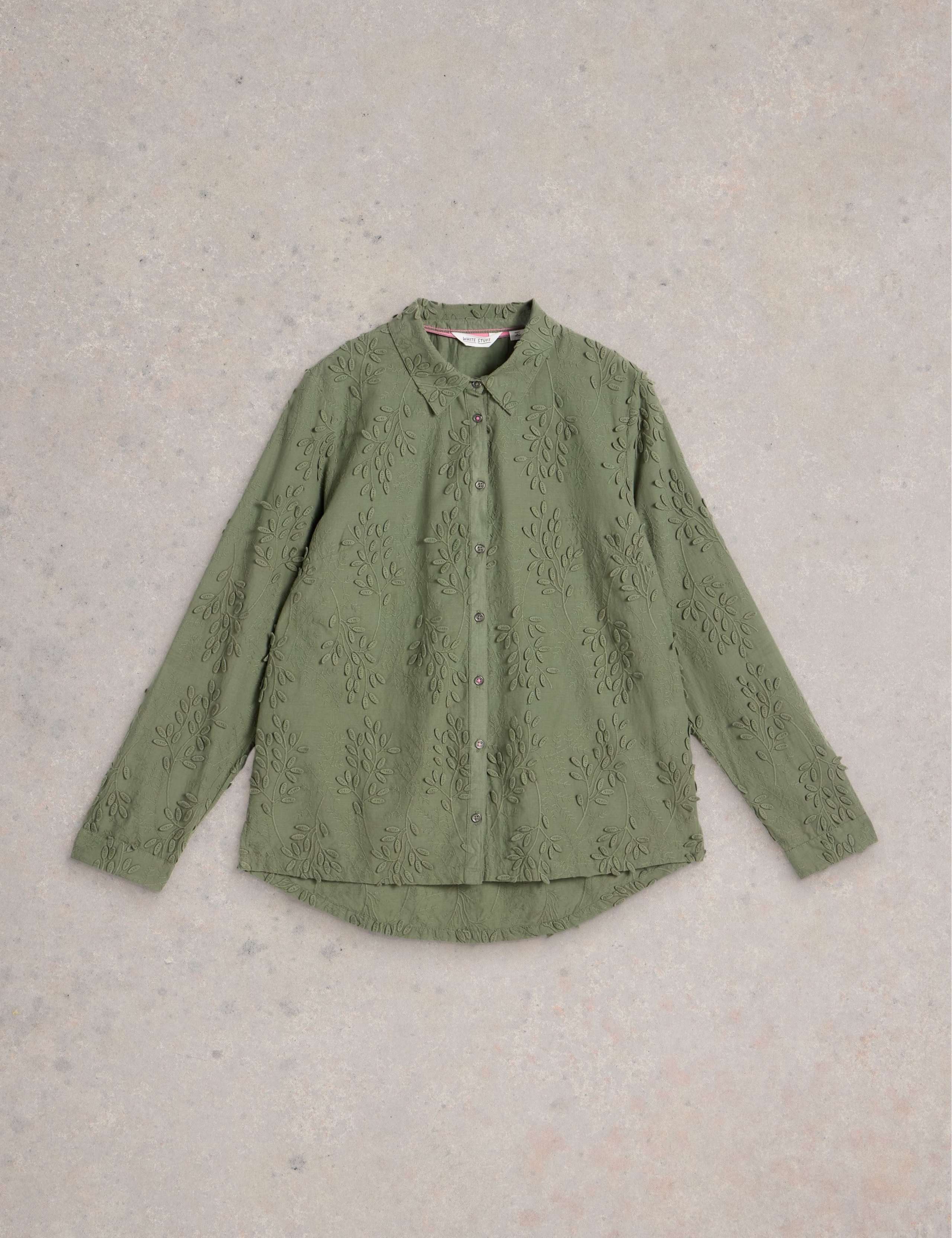 Pure Cotton Embroidered Shirt 2 of 6
