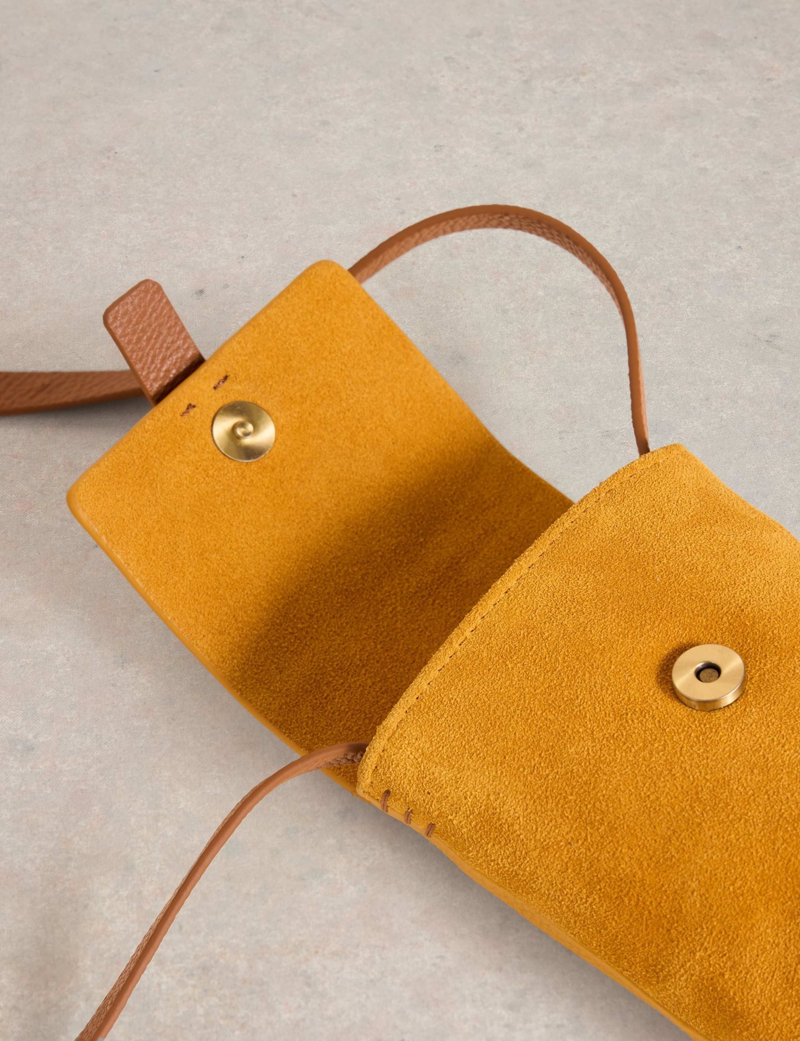 Leather Buckle Cross Body Phone Bag 4 of 4