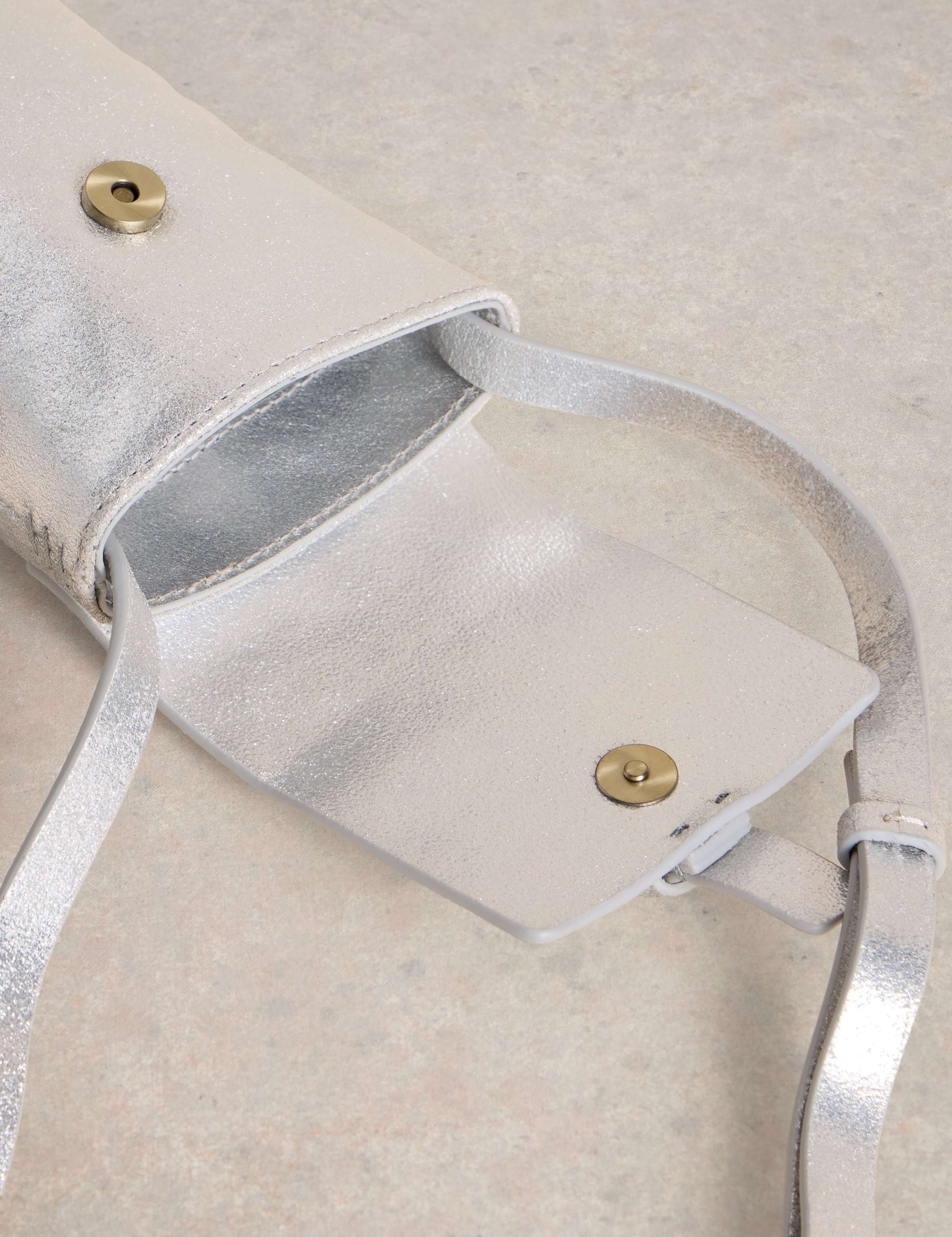 Leather Buckle Cross Body Phone Bag 4 of 4