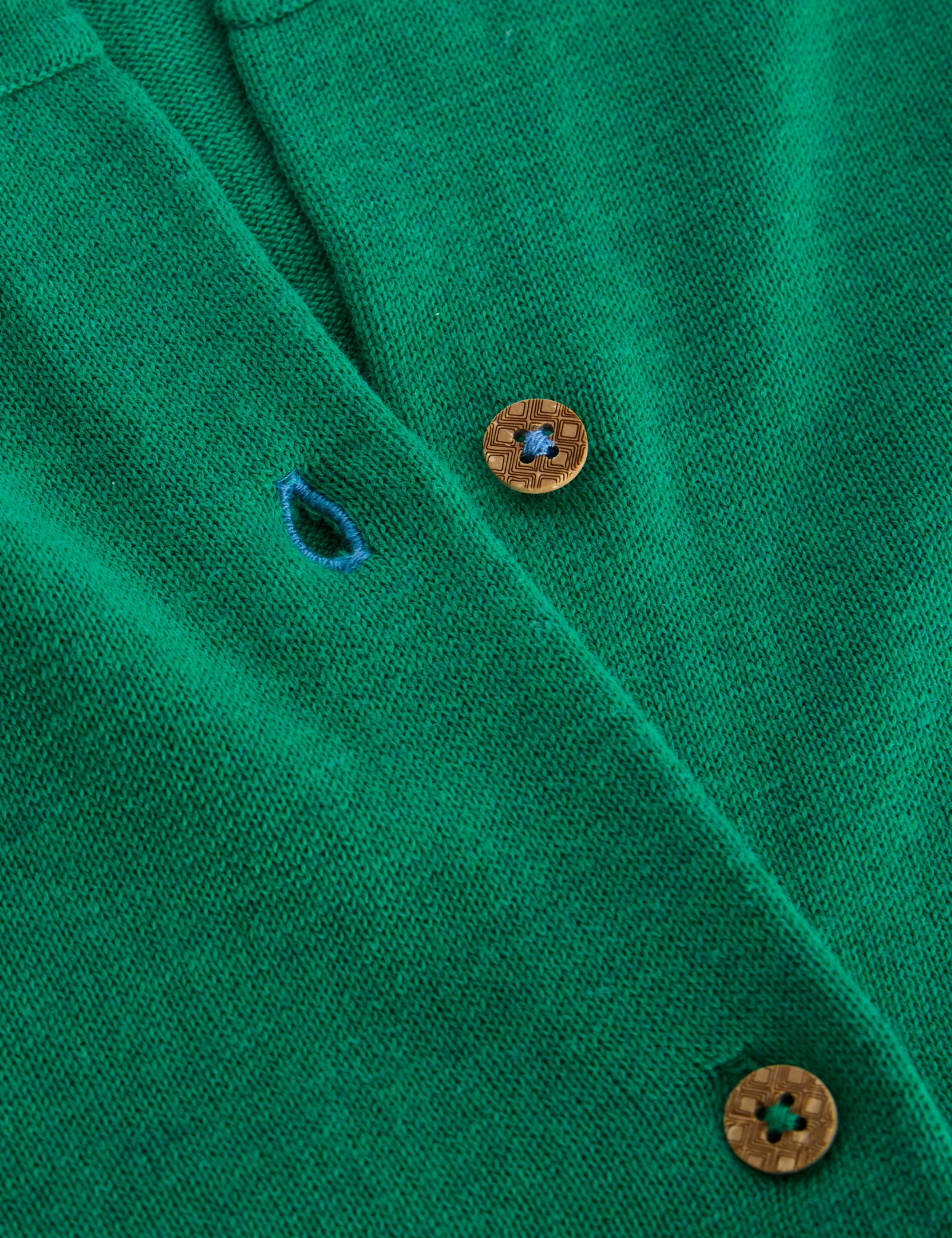 Pure Cotton Crew Neck Cardigan 7 of 7