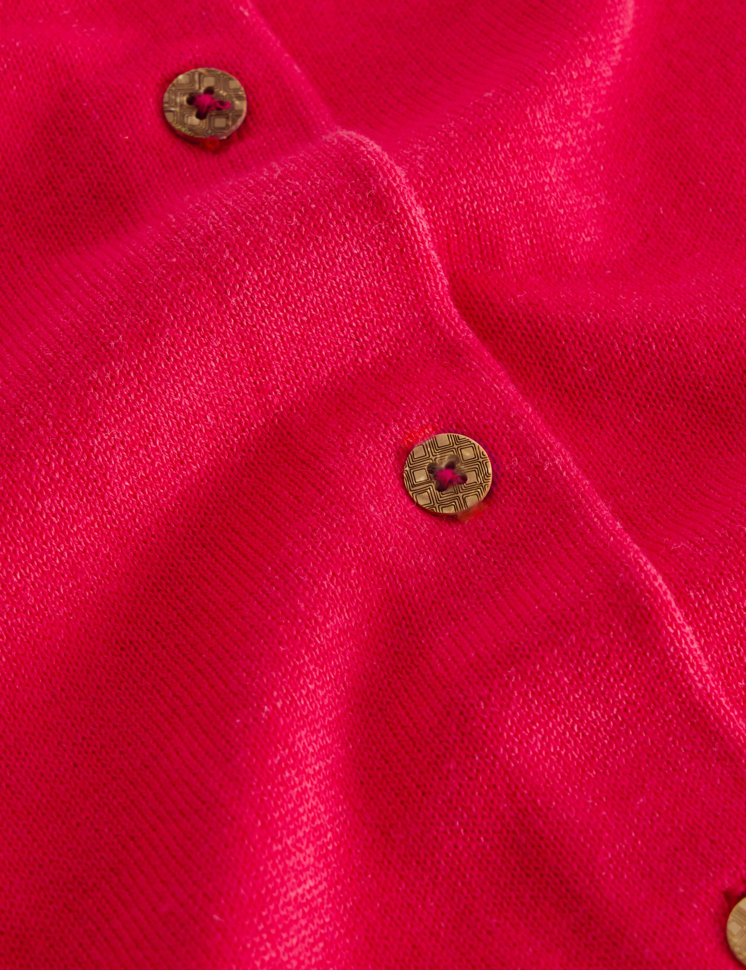 Pure Cotton Crew Neck Cardigan 6 of 6