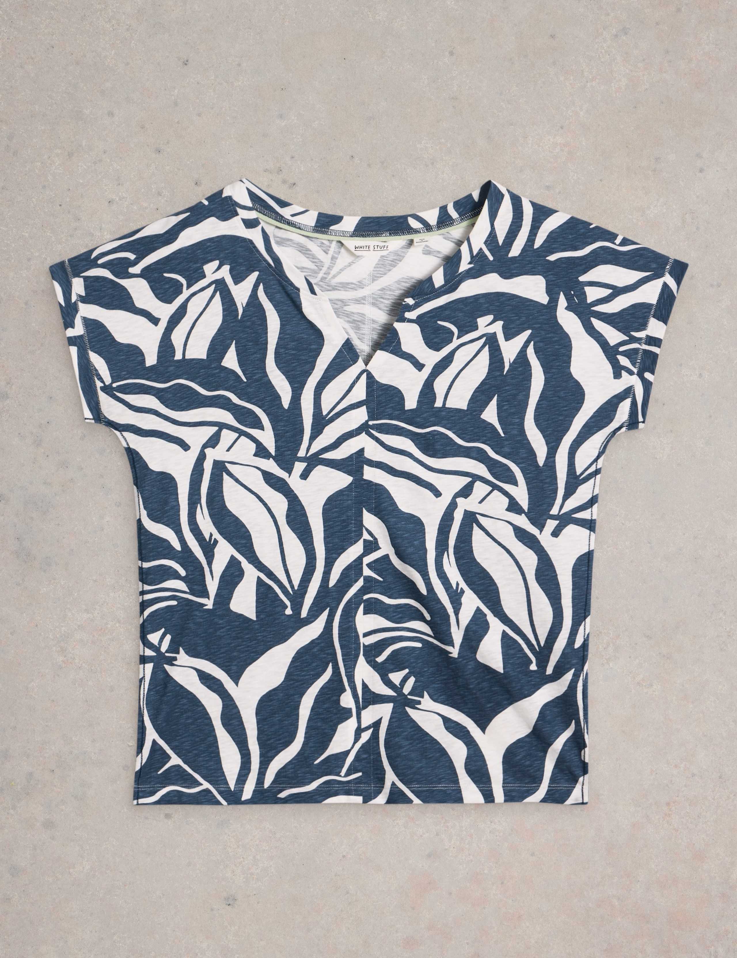 Pure Cotton Printed T-Shirt 2 of 6