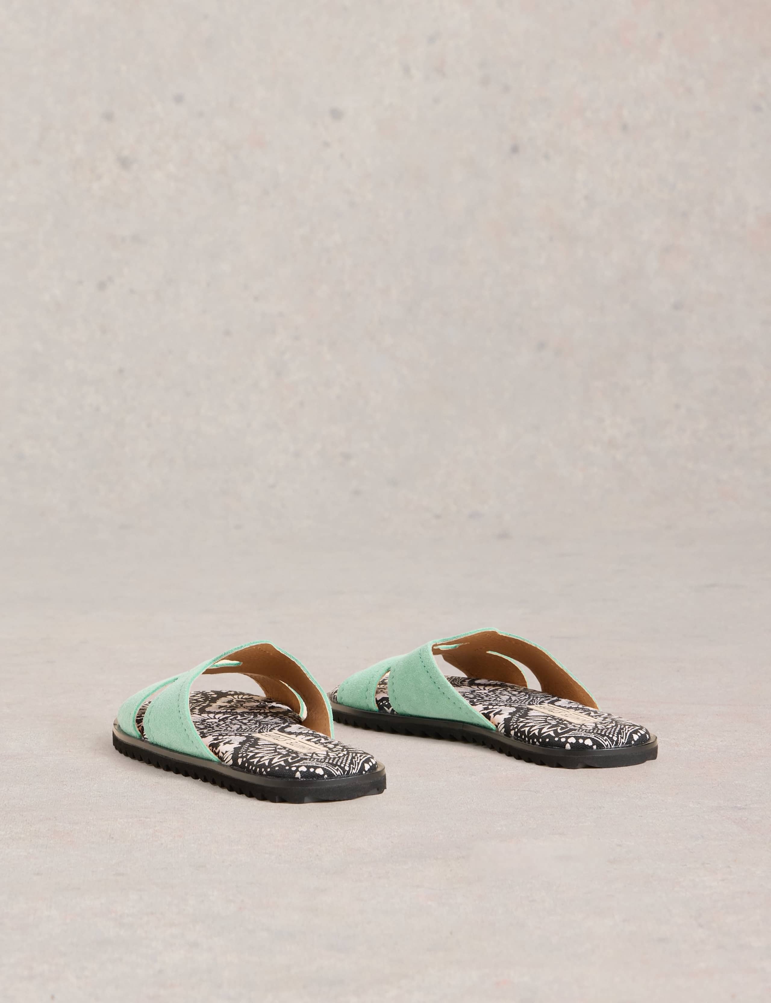 Suede Flip Flops 3 of 4