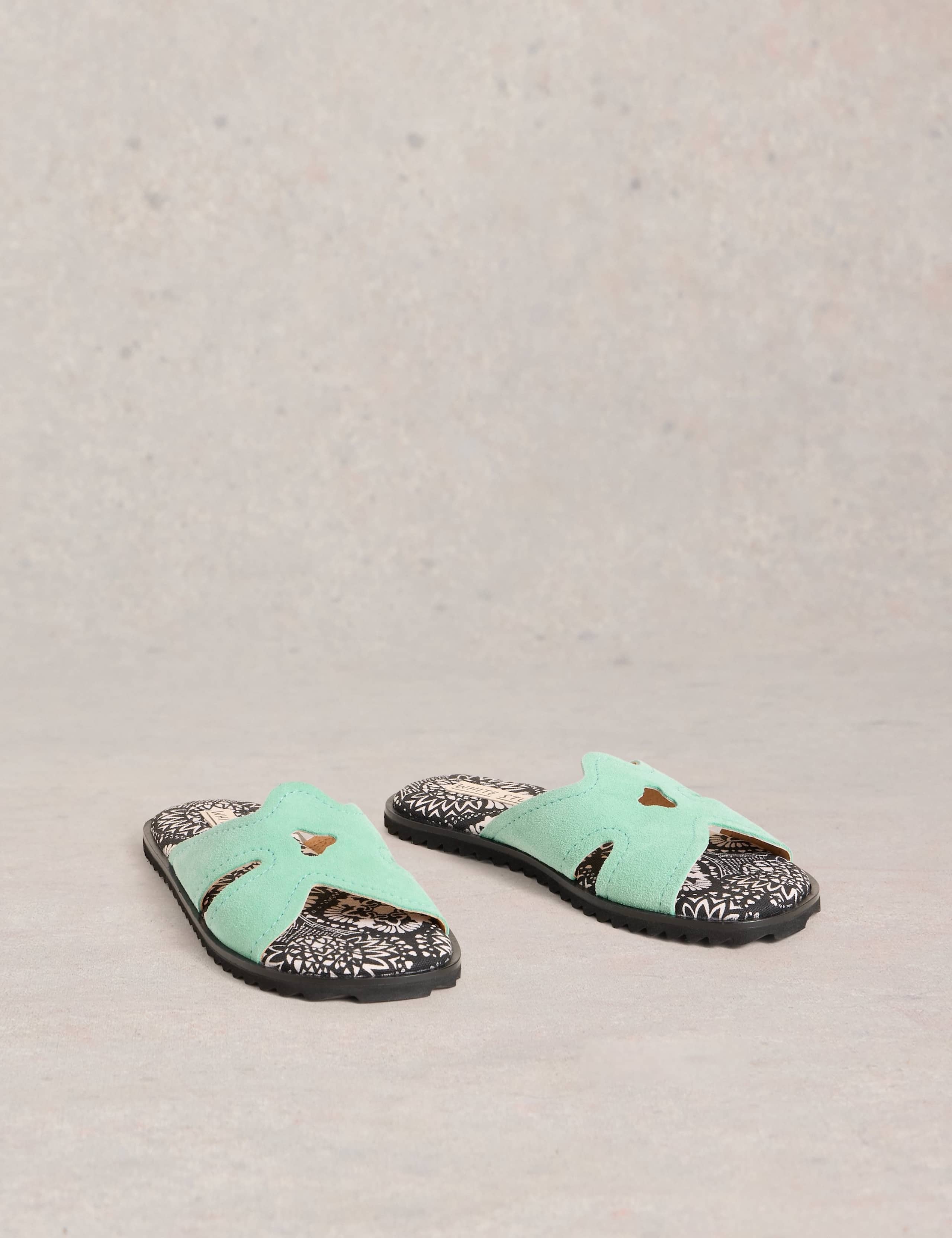 Suede Flip Flops 2 of 4
