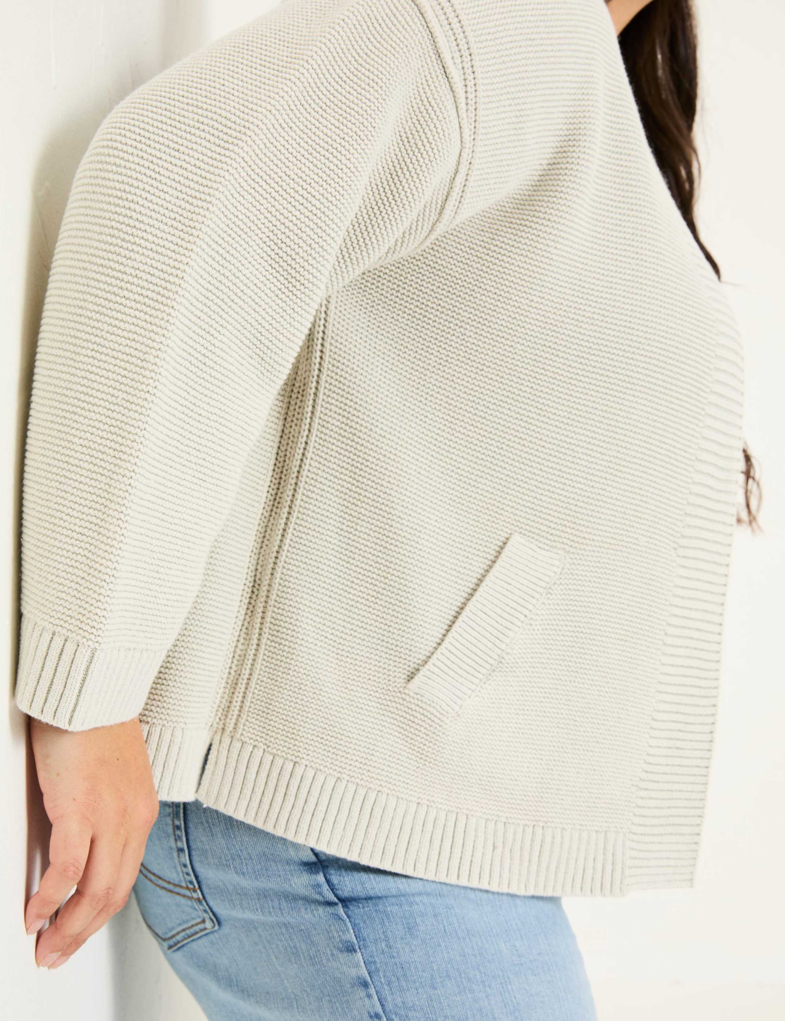 Pure Cotton Edge to Edge Cardigan 8 of 9