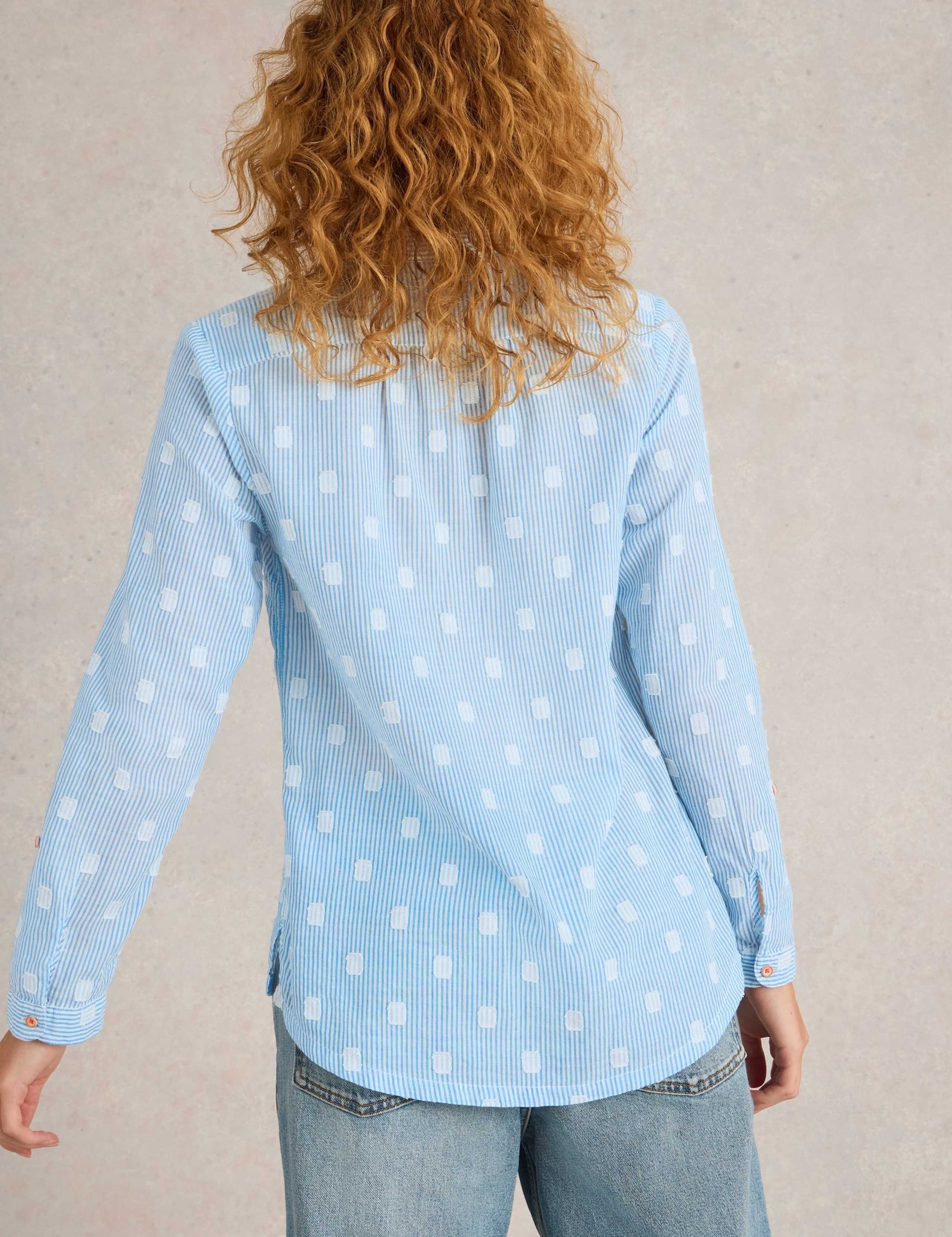 Pure Cotton Printed Button Through Shirt 4 of 6